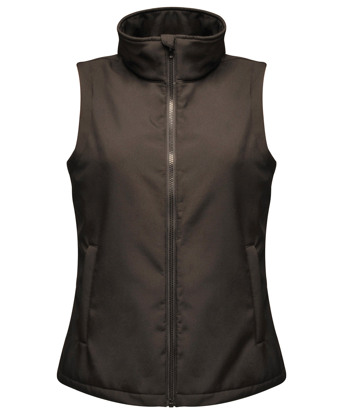 Black/Black - Women's Ablaze printable softshell bodywarmer - GarmentEmbroidery