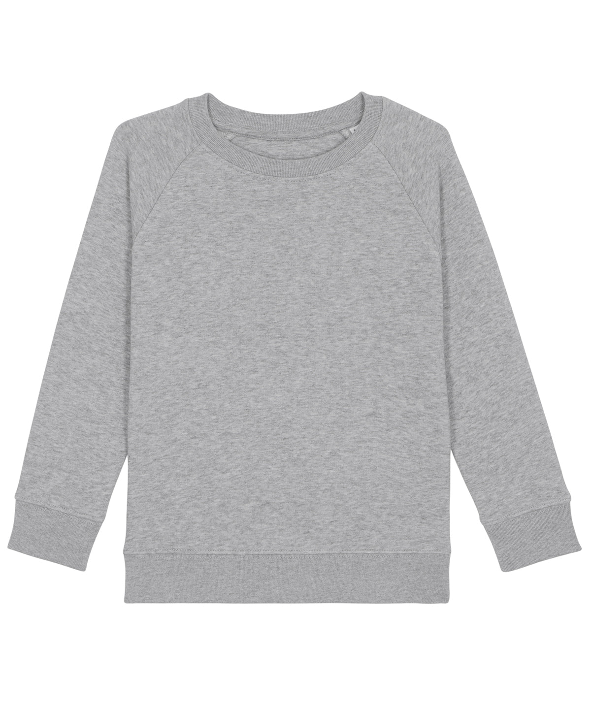 Heather Grey - Kids mini Scouter iconic crew neck sweatshirt (STSK916) - GarmentEmbroidery