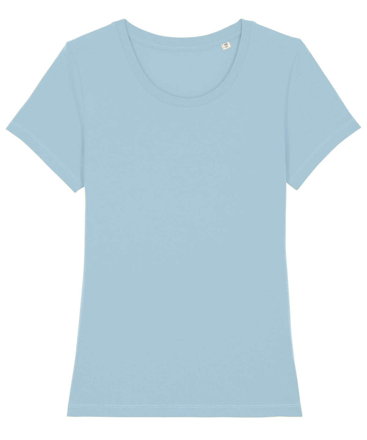 Sky Blue - Women's Stella Expresser iconic fitted t-shirt (STTW032) - GarmentEmbroidery