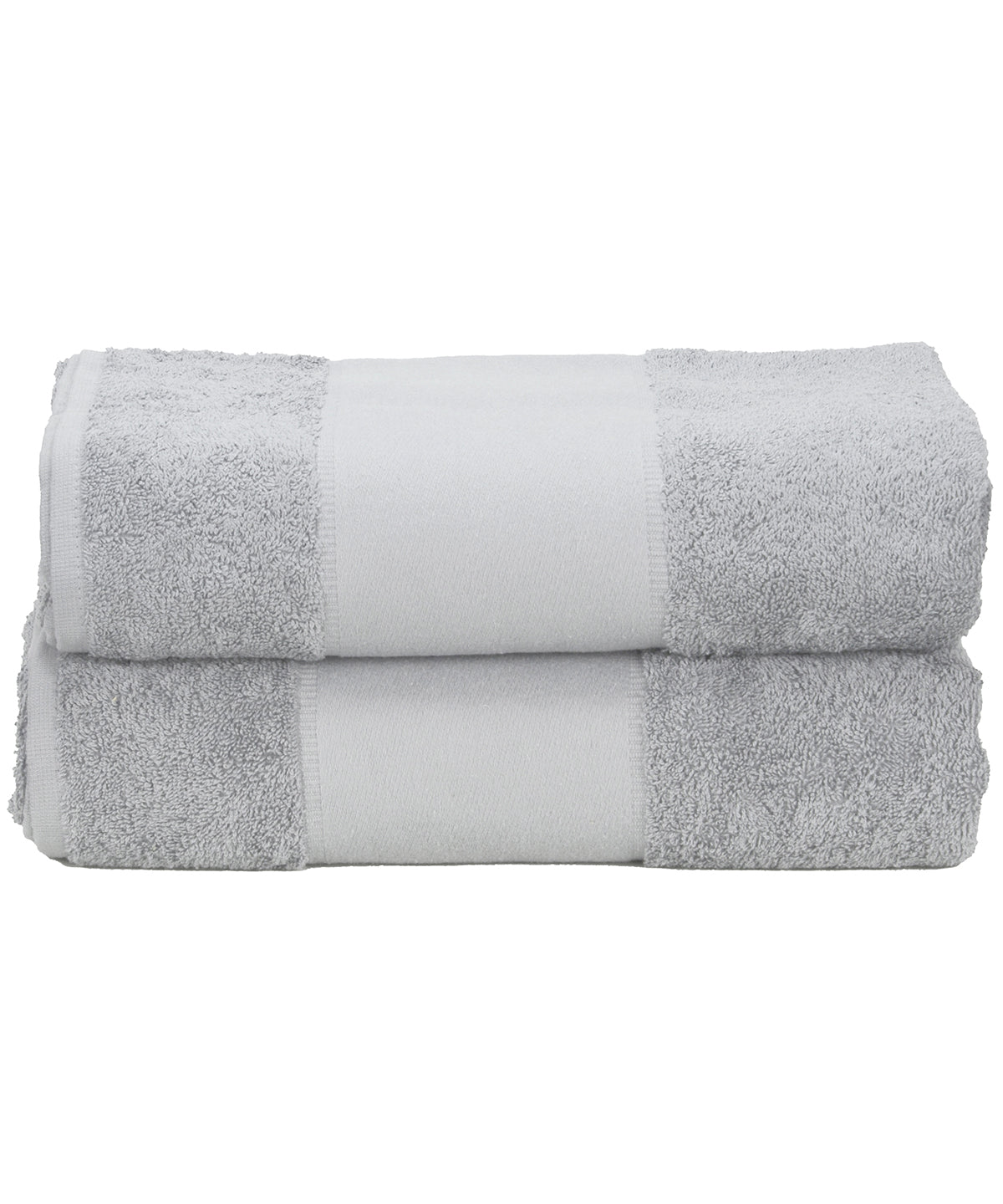 Light Grey - ARTG® PRINT-Me® guest towel - GarmentEmbroidery