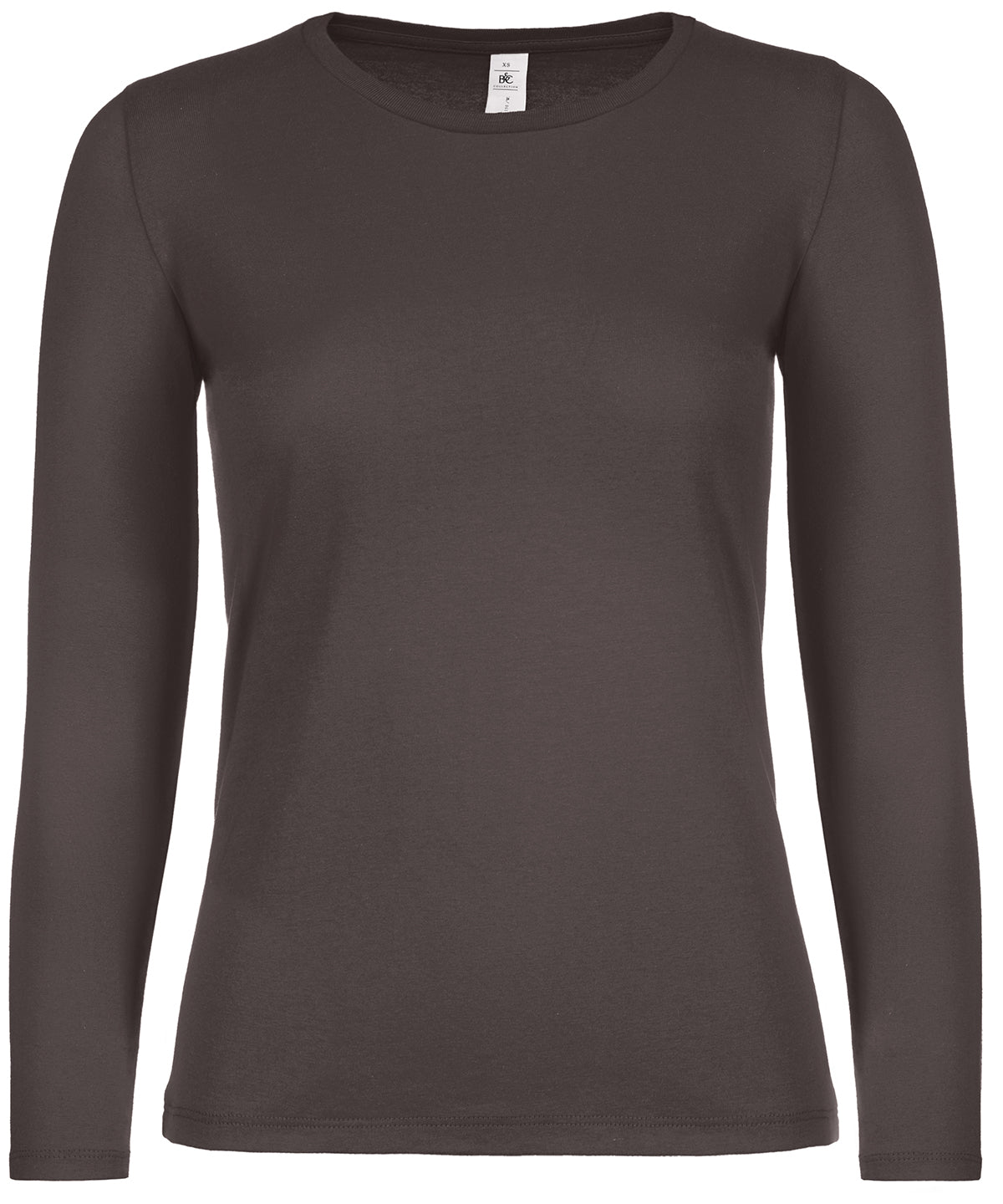 Bear Brown - B&C #E150 long sleeve /women - GarmentEmbroidery