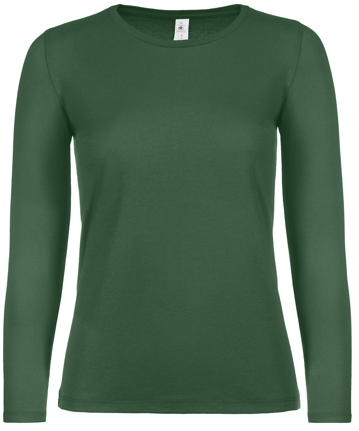 Bottle Green - B&C #E150 long sleeve /women - GarmentEmbroidery