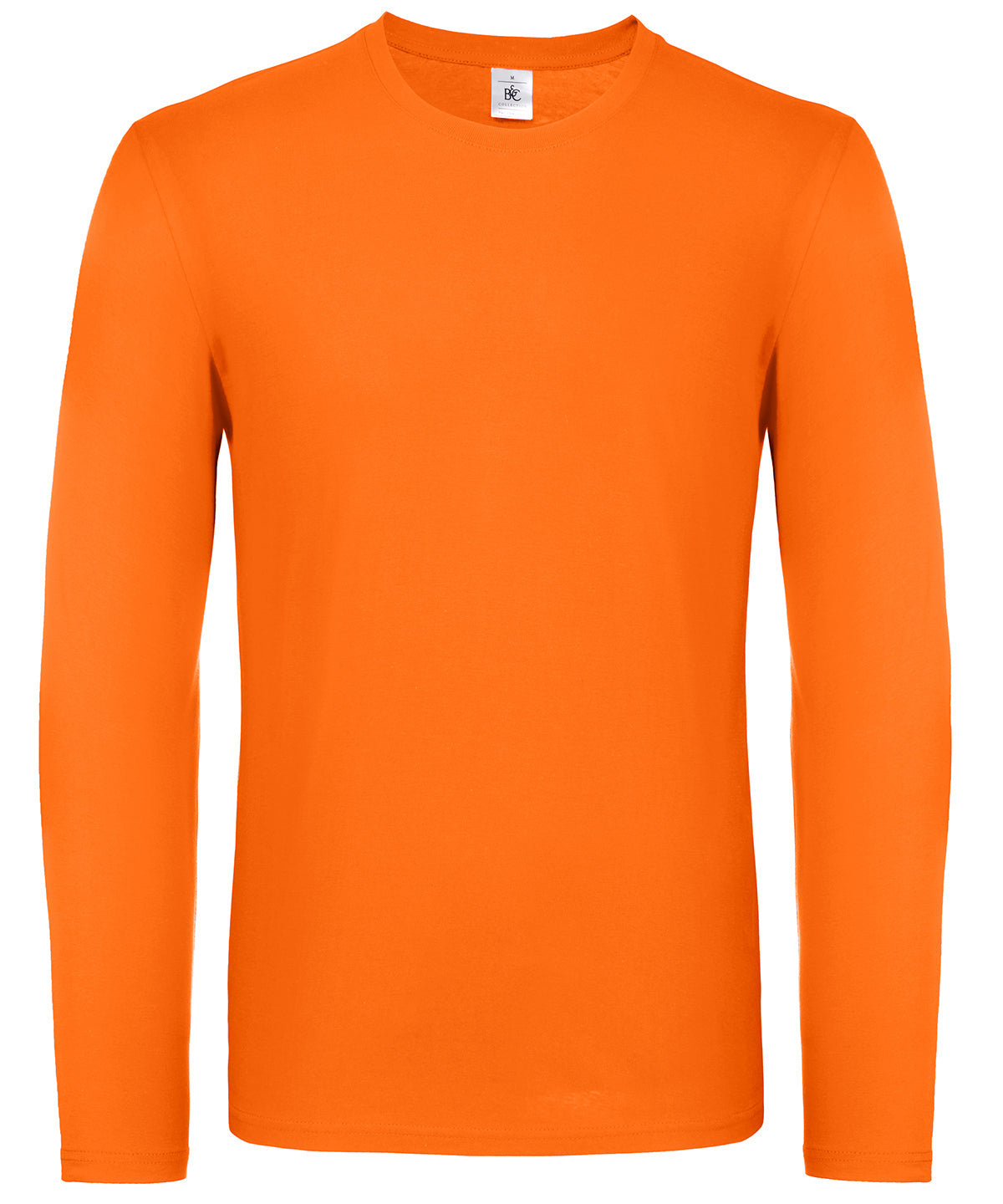 Orange - B&C #E150 long sleeve - GarmentEmbroidery