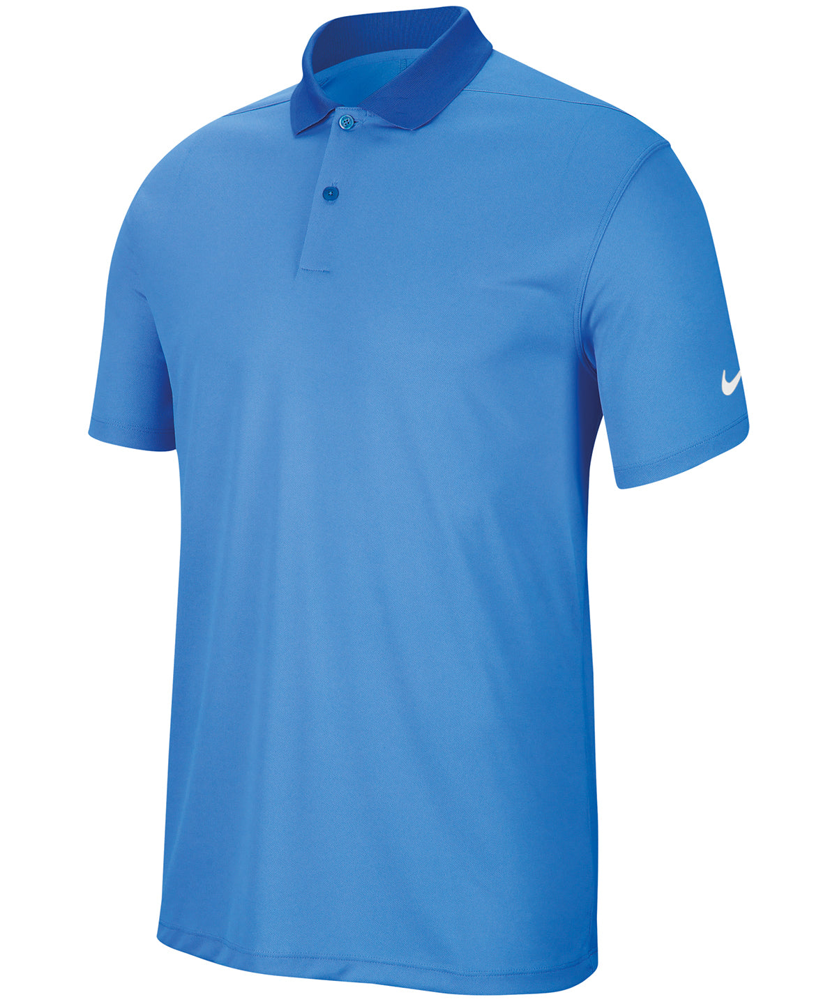 University Blue - Nike dry victory polo solid - GarmentEmbroidery