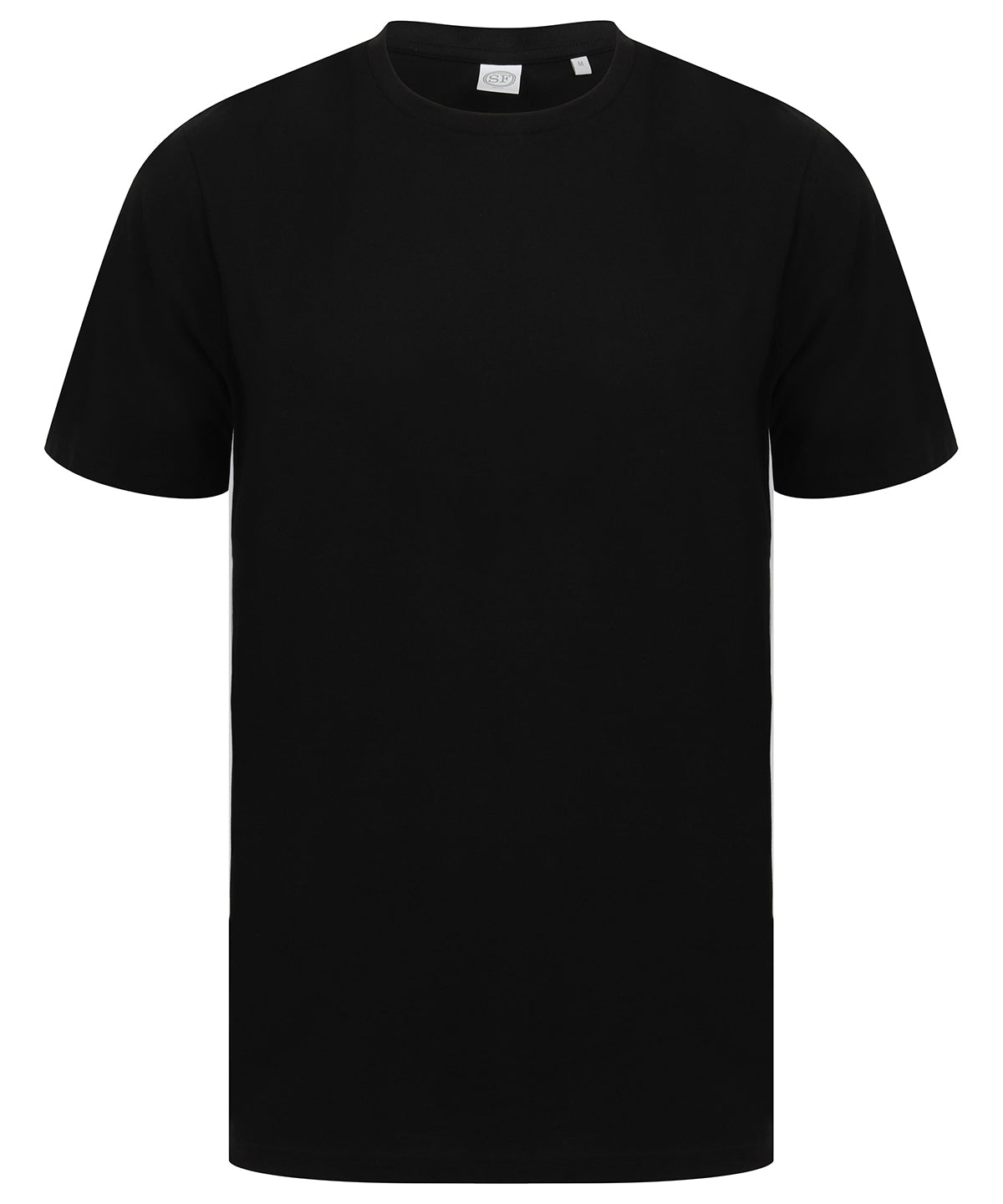 Black/White - Unisex contrast T - GarmentEmbroidery