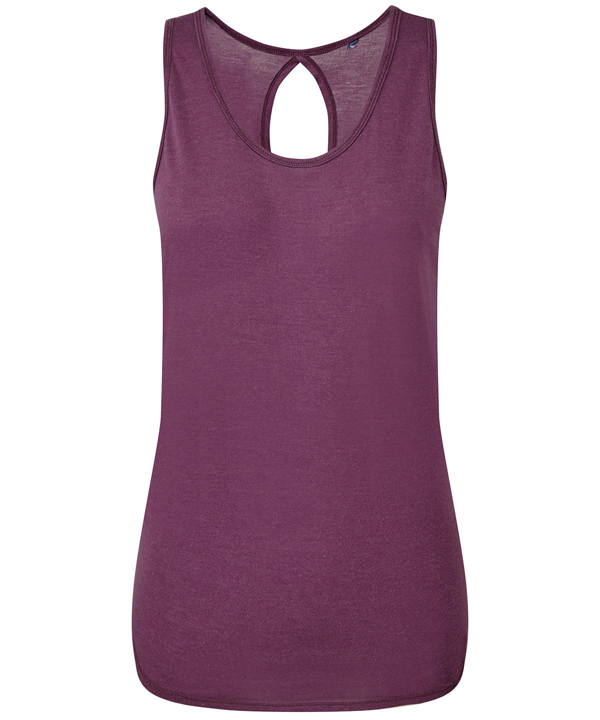 Plum - Women's TriDri® tie-back vest - GarmentEmbroidery