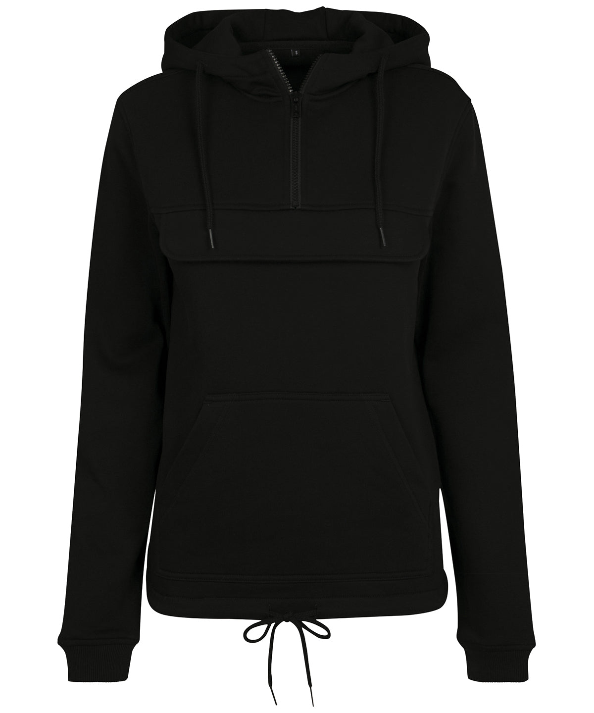 Black - Women's sweat pullover hoodie - GarmentEmbroidery