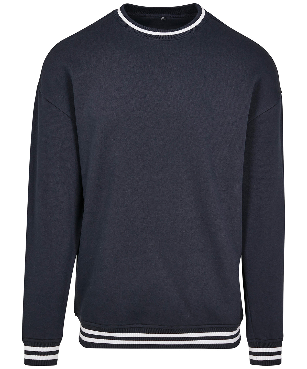 Navy/White - College sweat crew - GarmentEmbroidery
