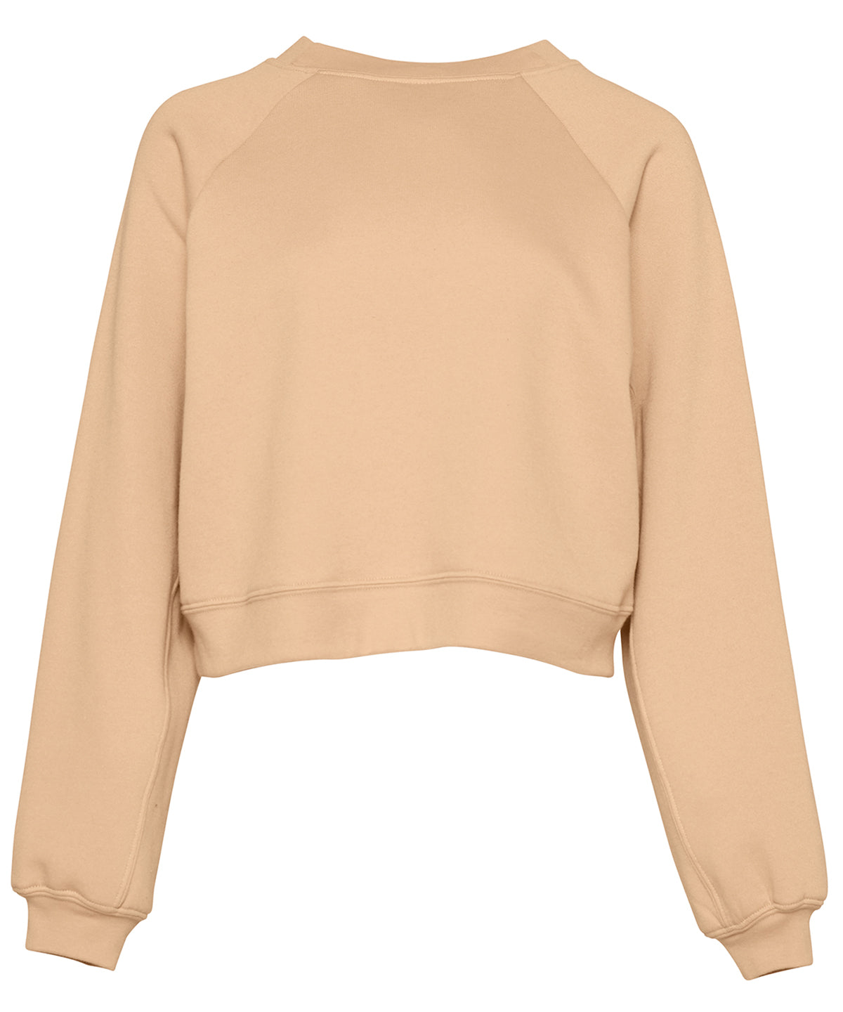 Heather Sand Dune - Women's raglan pullover fleece - GarmentEmbroidery