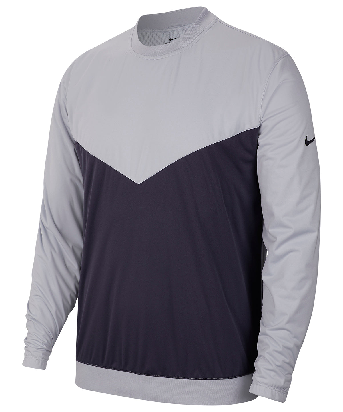 Sky Grey/Gridiron/Gridiron - Nike Shield crew core - GarmentEmbroidery