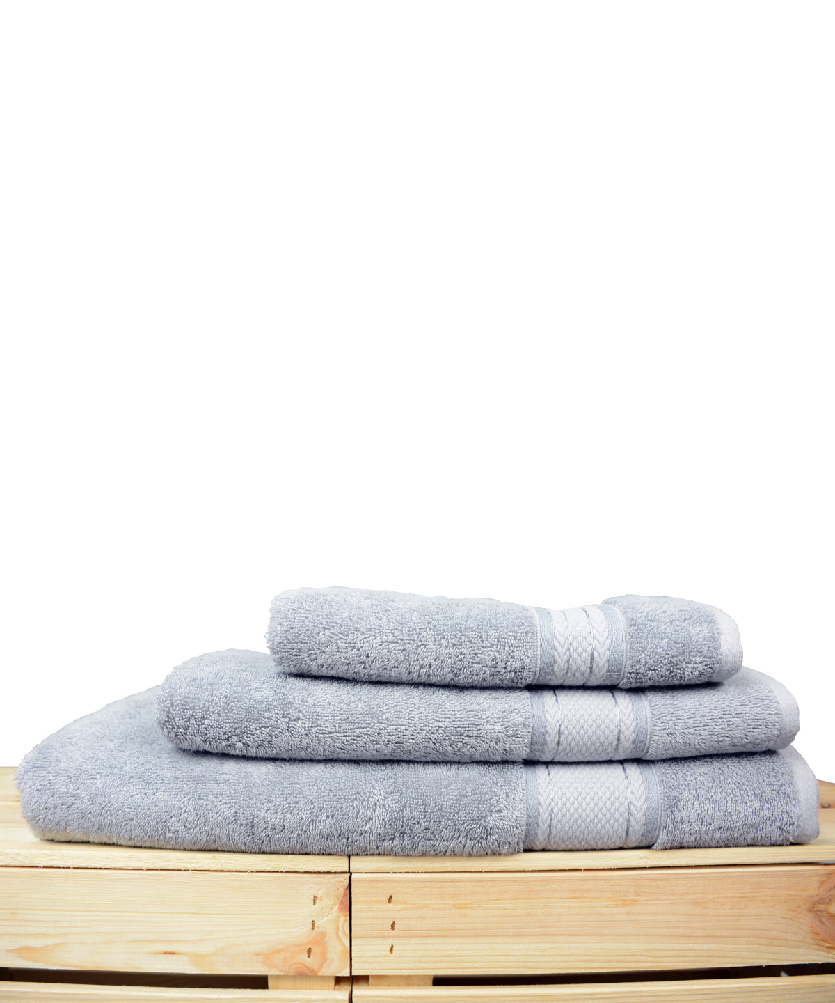 Light Grey - ARTG® Bamboo nature towel - GarmentEmbroidery