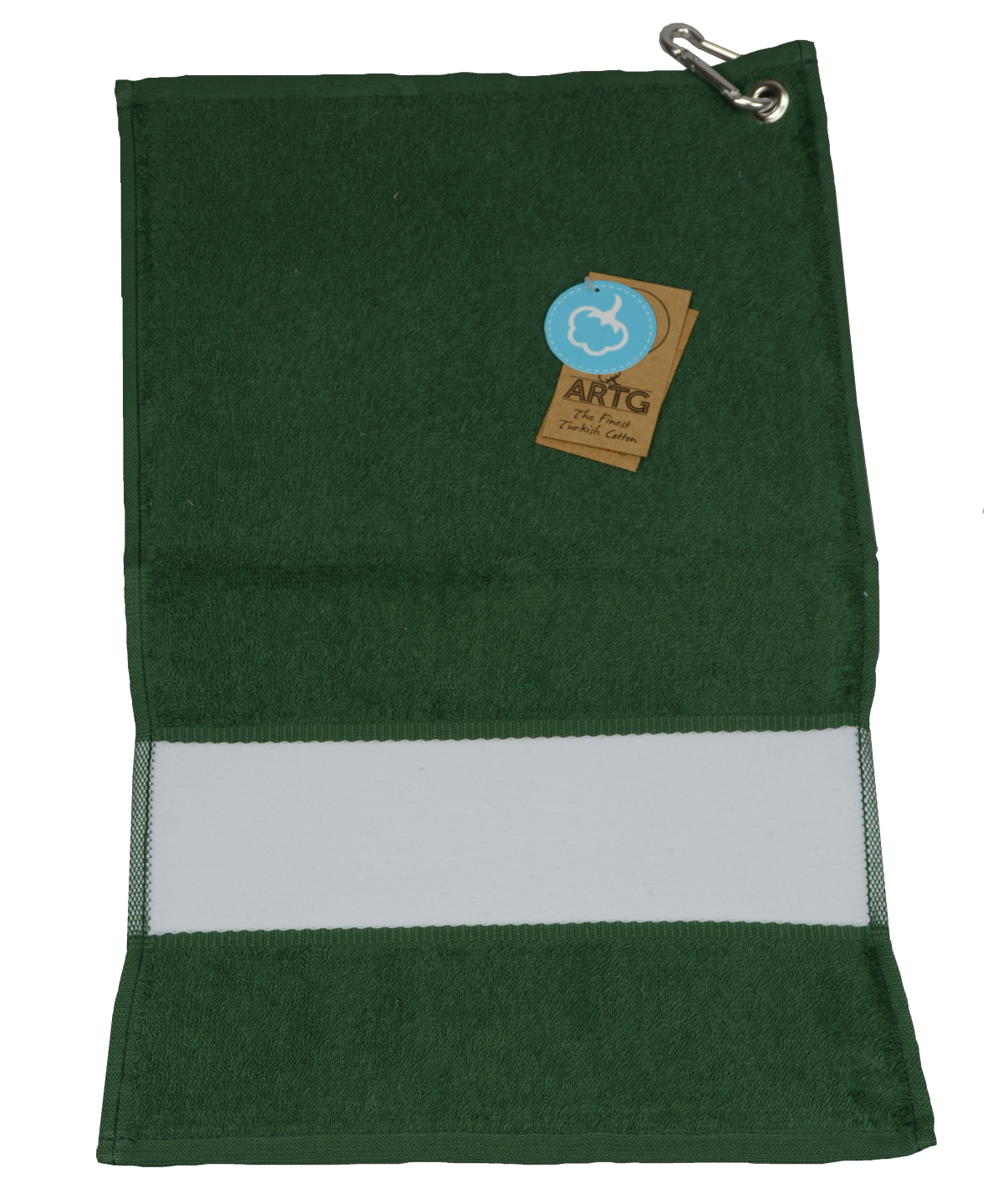 Dark Green - ARTG® SUBLI-Me® golf towel - GarmentEmbroidery