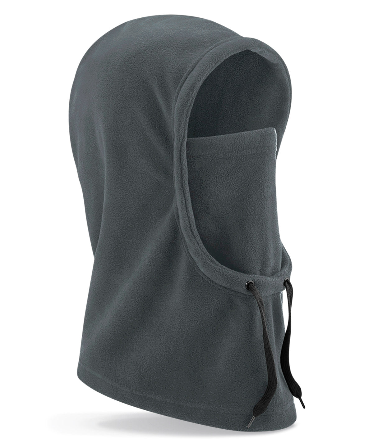 Steel Grey - Recycled fleece hood - GarmentEmbroidery