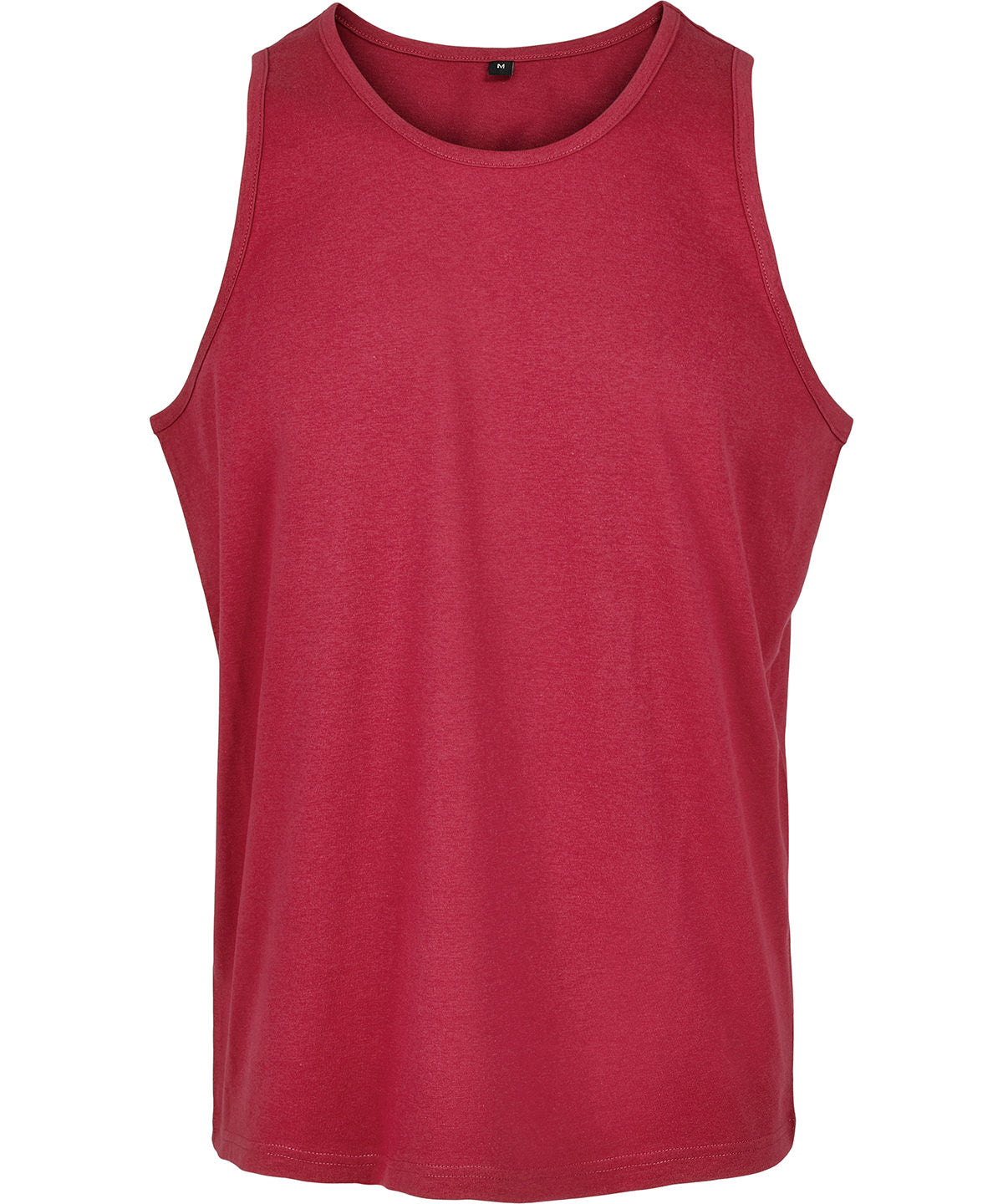 Burgundy - Basic tank - GarmentEmbroidery