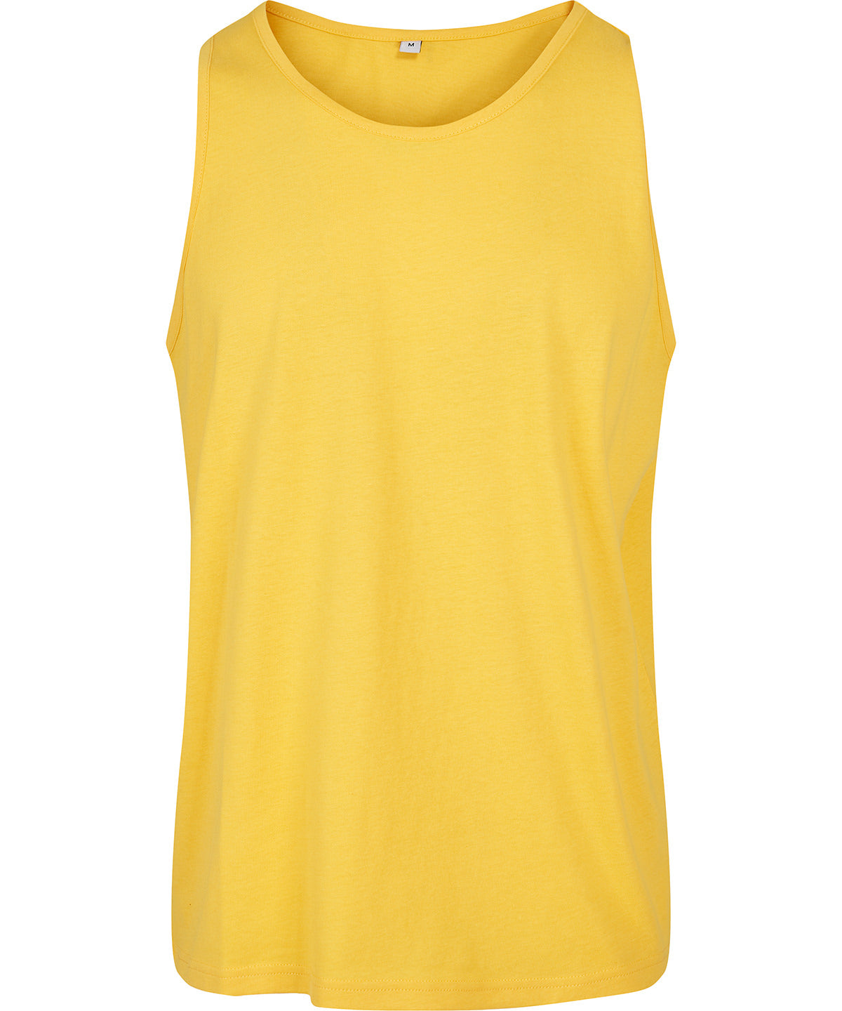 Taxi Yellow - Basic tank - GarmentEmbroidery