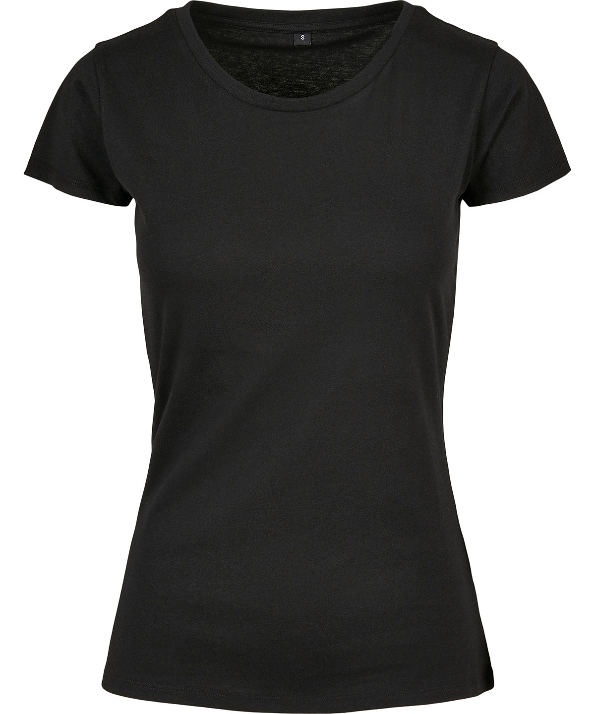 Black - Women's basic tee - GarmentEmbroidery