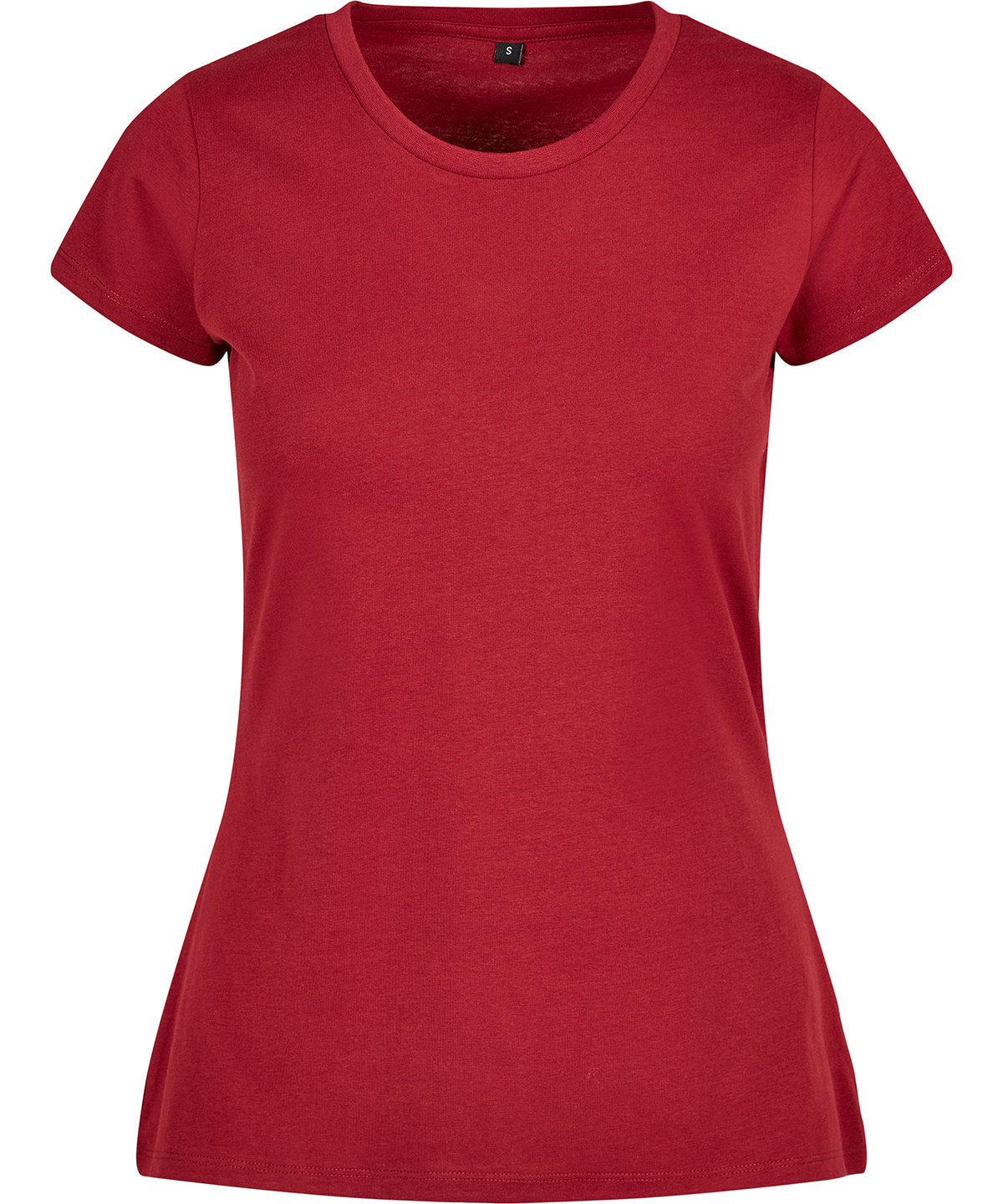 Burgundy - Women's basic tee - GarmentEmbroidery