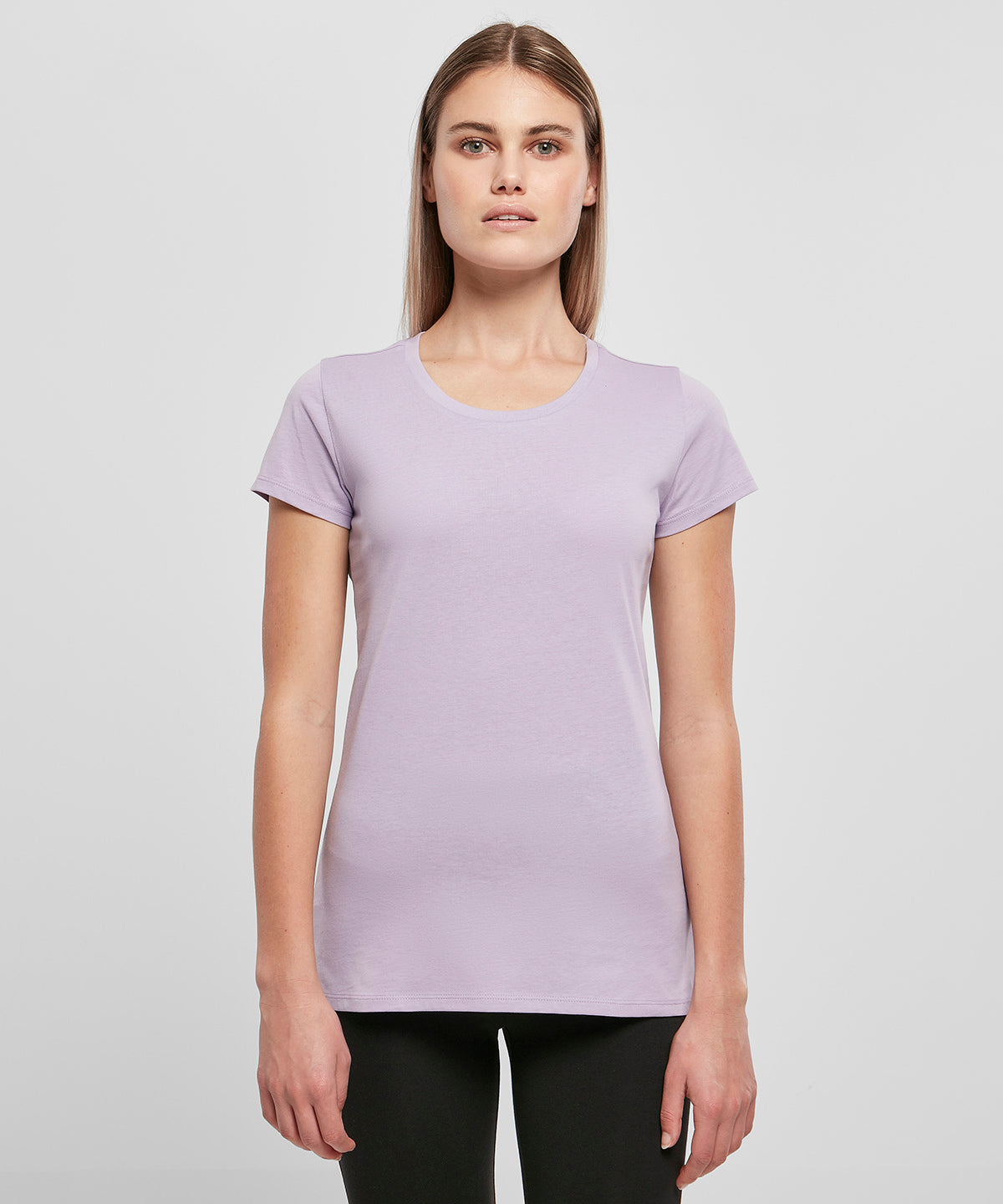 Lilac - Women's basic tee - GarmentEmbroidery