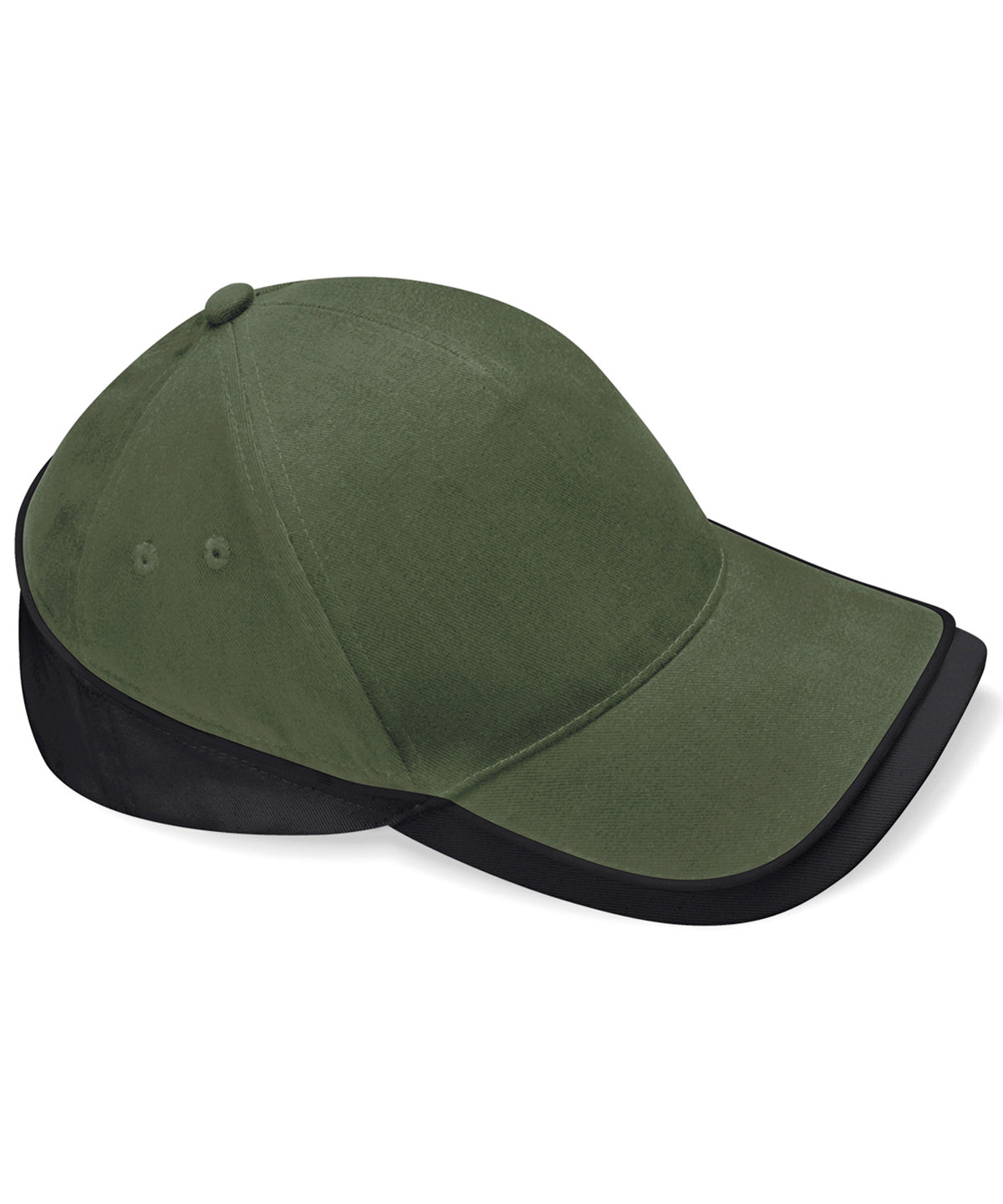 Olive Green/Black - Teamwear competition cap - GarmentEmbroidery