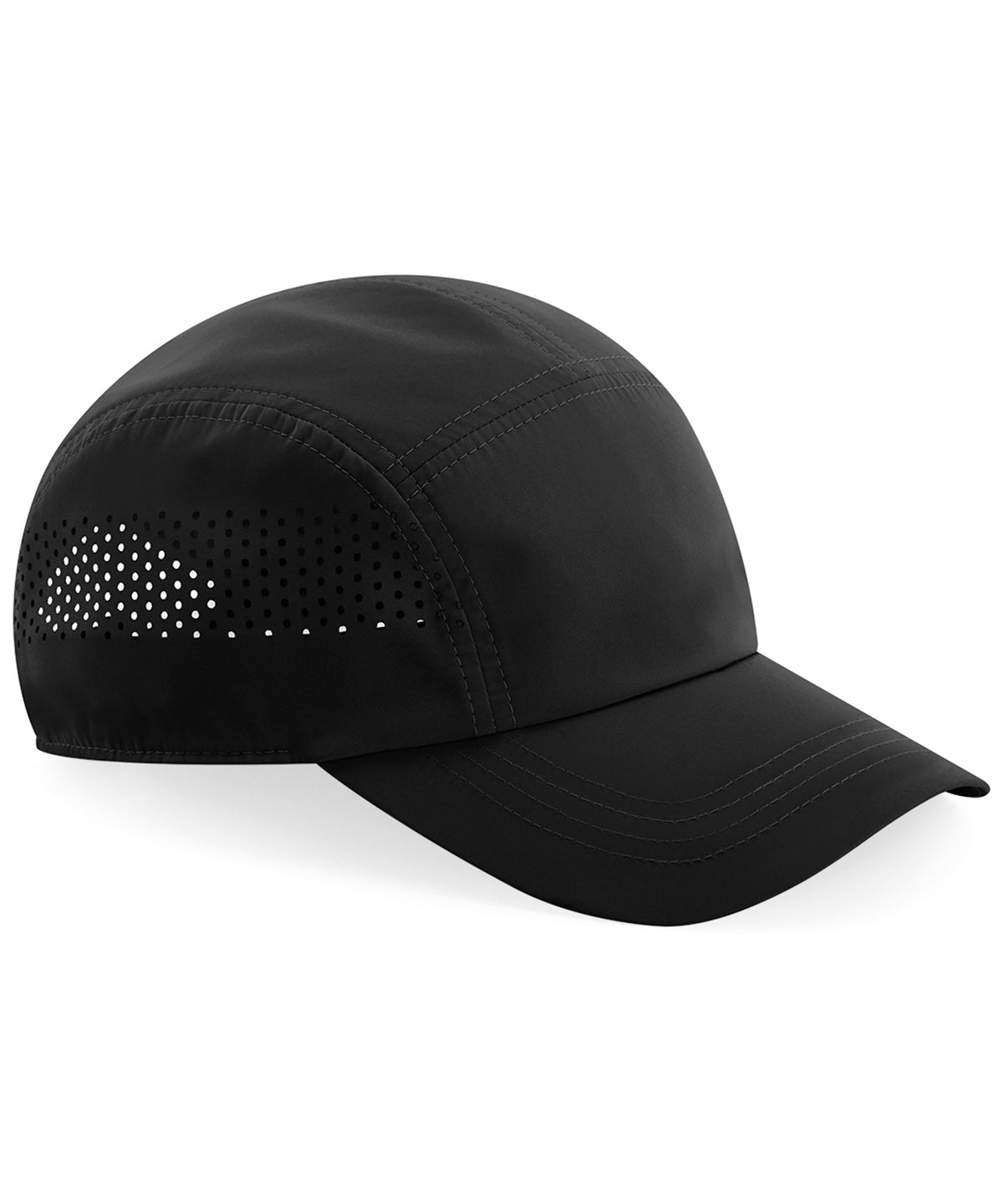 Black - Technical running cap - GarmentEmbroidery