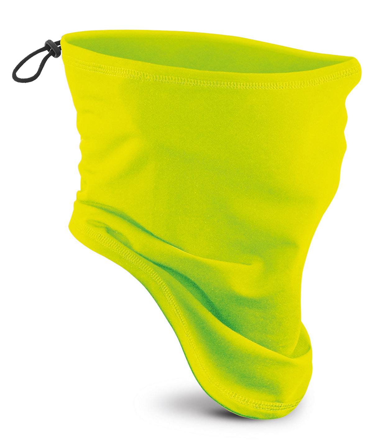 Fluorescent Yellow - Softshell sports tech neck warmer - GarmentEmbroidery