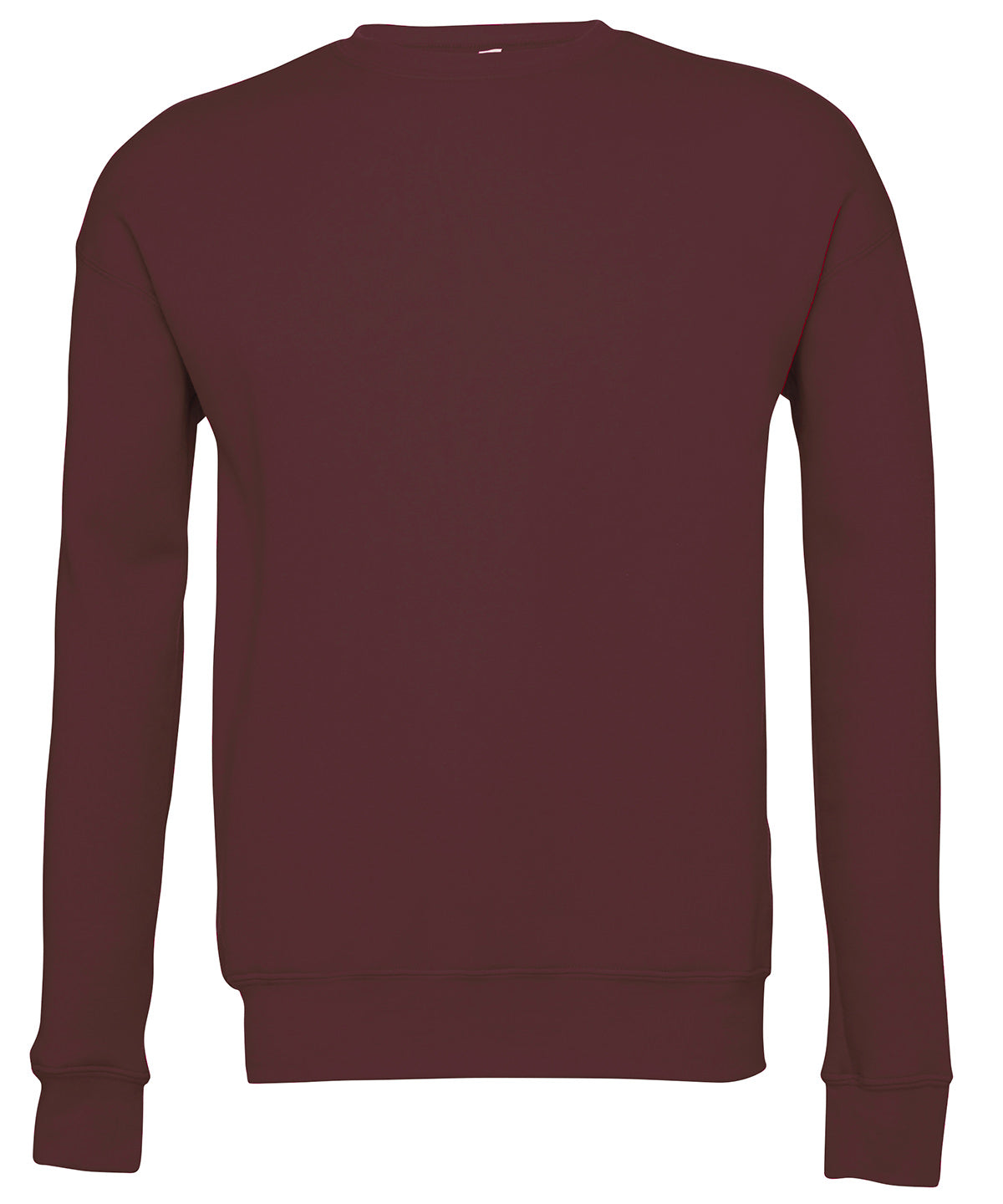 Maroon - Unisex drop shoulder fleece - GarmentEmbroidery
