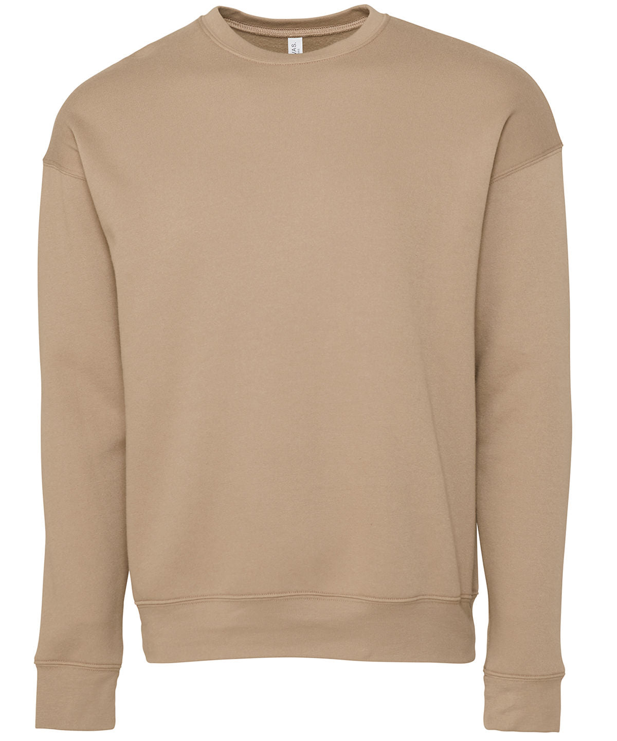 Tan - Unisex drop shoulder fleece - GarmentEmbroidery