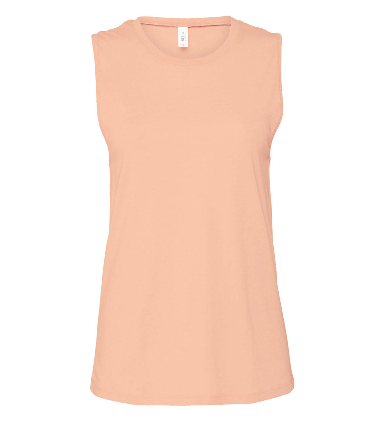 Heather Peach - Women's Jersey muscle tank - GarmentEmbroidery