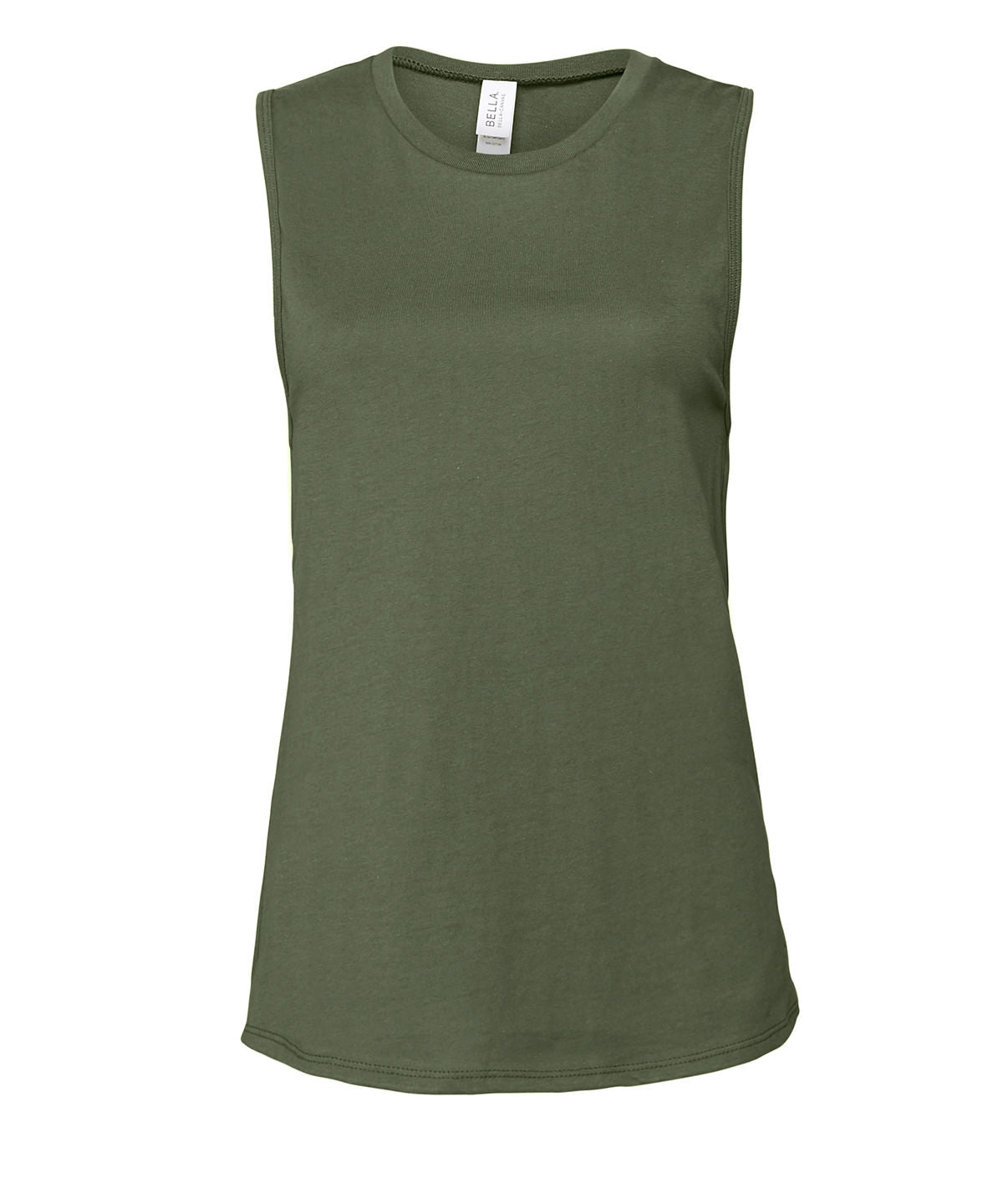 Military Green - Women's Jersey muscle tank - GarmentEmbroidery