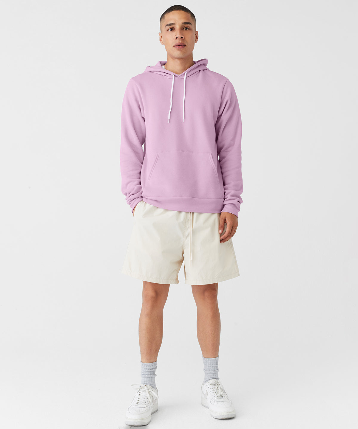Red - Unisex polycotton fleece pullover hoodie - GarmentEmbroidery