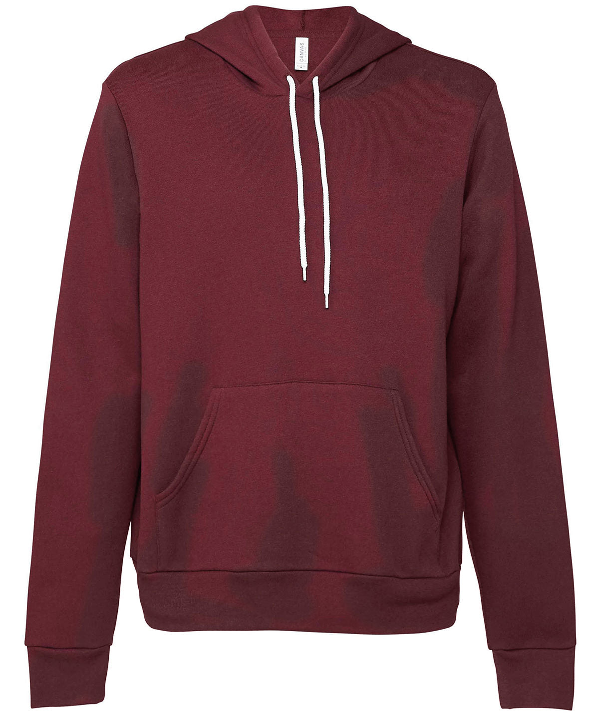 Maroon - Unisex polycotton fleece pullover hoodie - GarmentEmbroidery