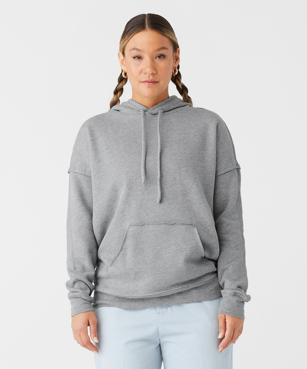 Dark Grey - Unisex raw-seam hoodie - GarmentEmbroidery