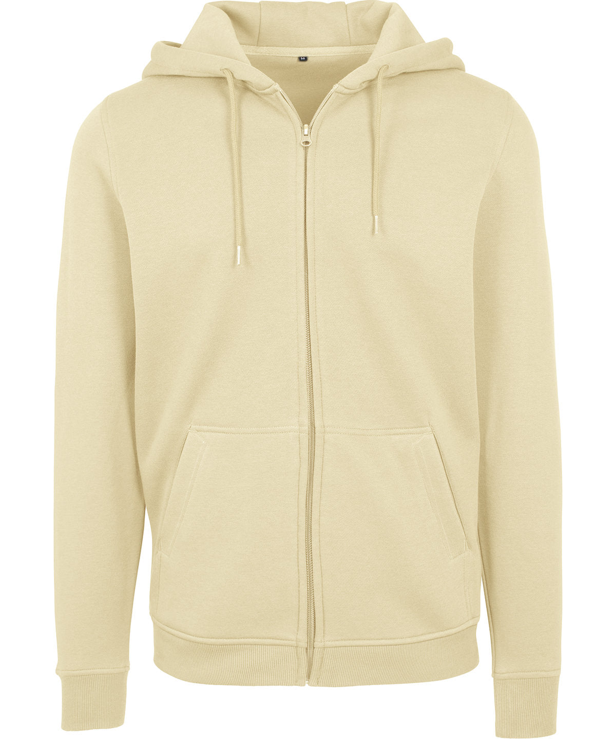 Soft Yellow - Heavy zip hoodie - GarmentEmbroidery