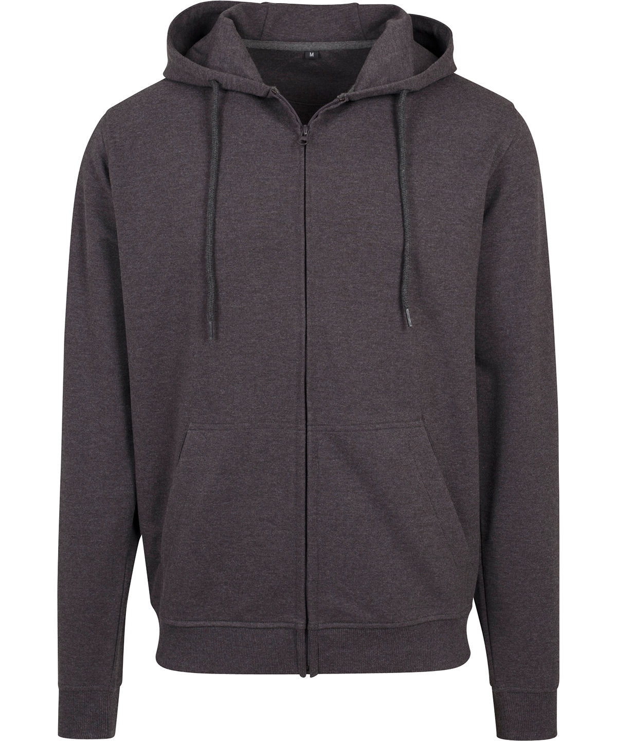 Charcoal - Terry zip hoodie - GarmentEmbroidery