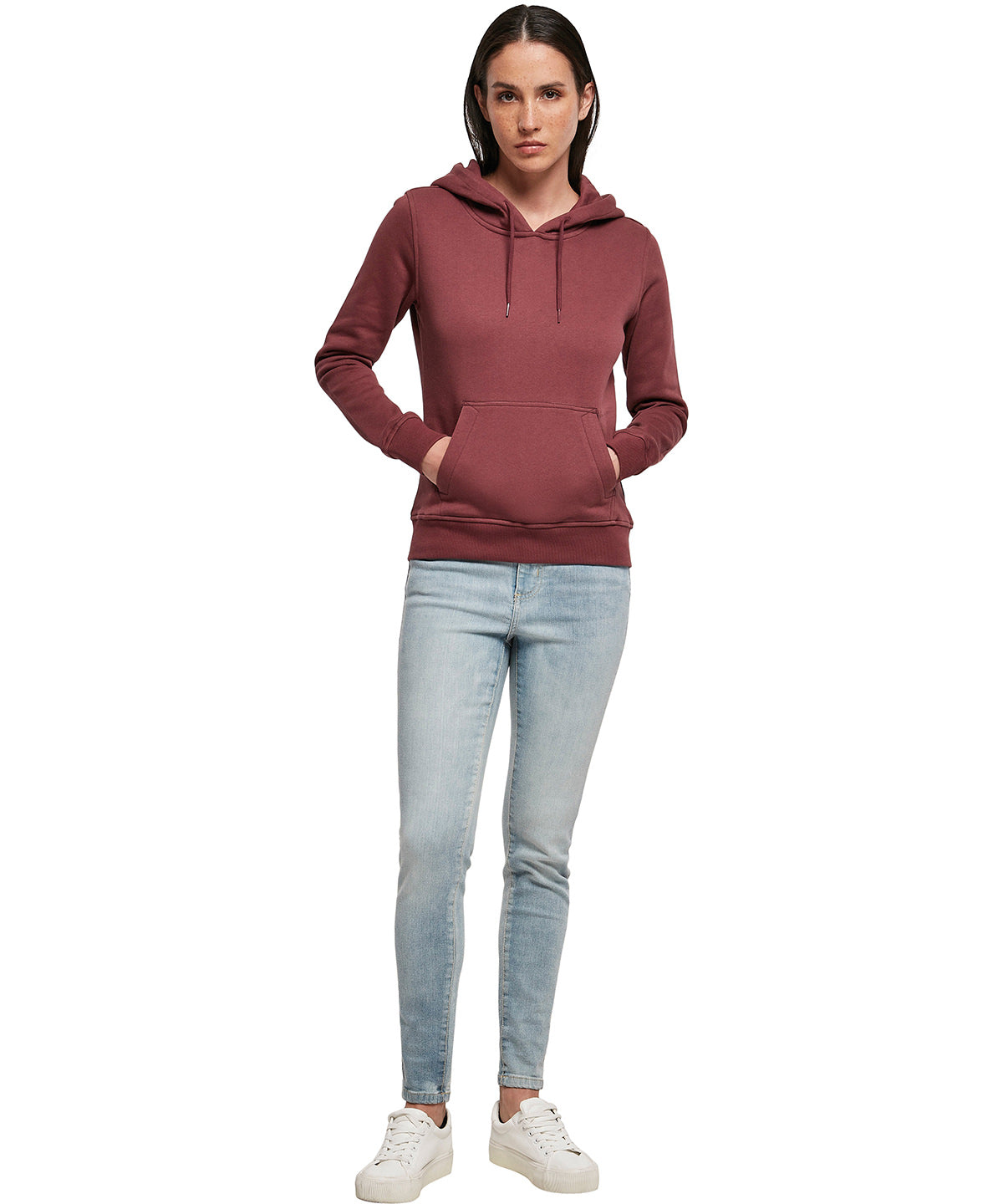 Dusk Rose - Women's organic hoodie - GarmentEmbroidery