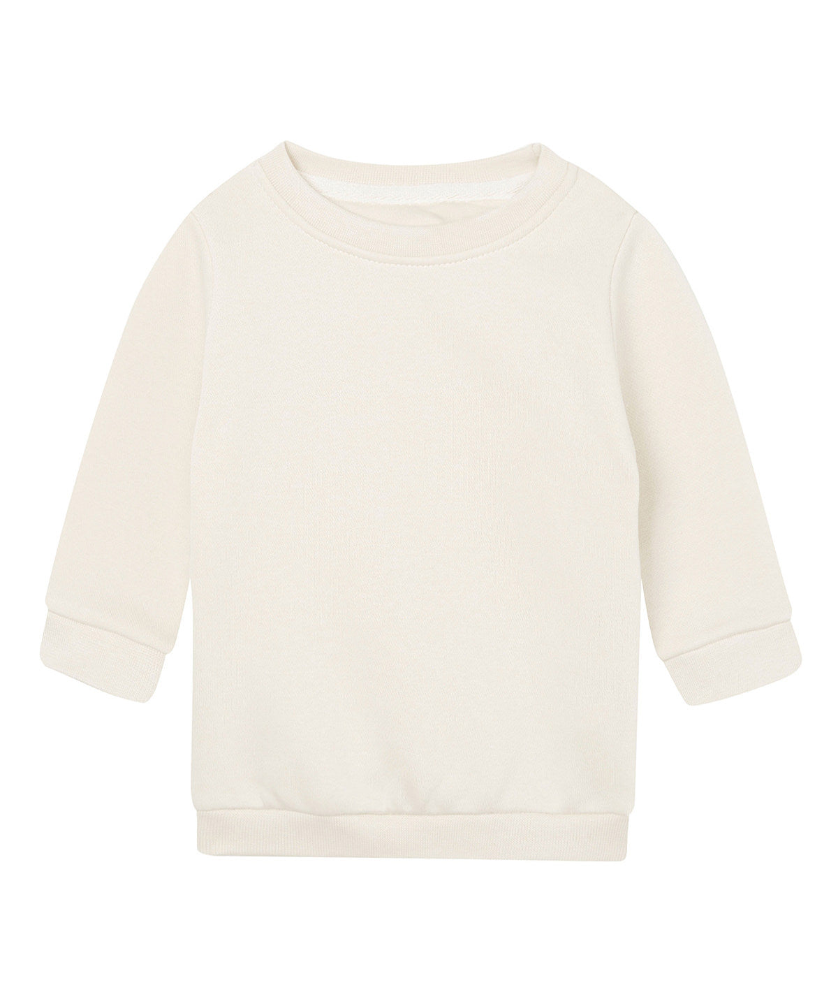 Natural - Baby essential sweatshirt - GarmentEmbroidery