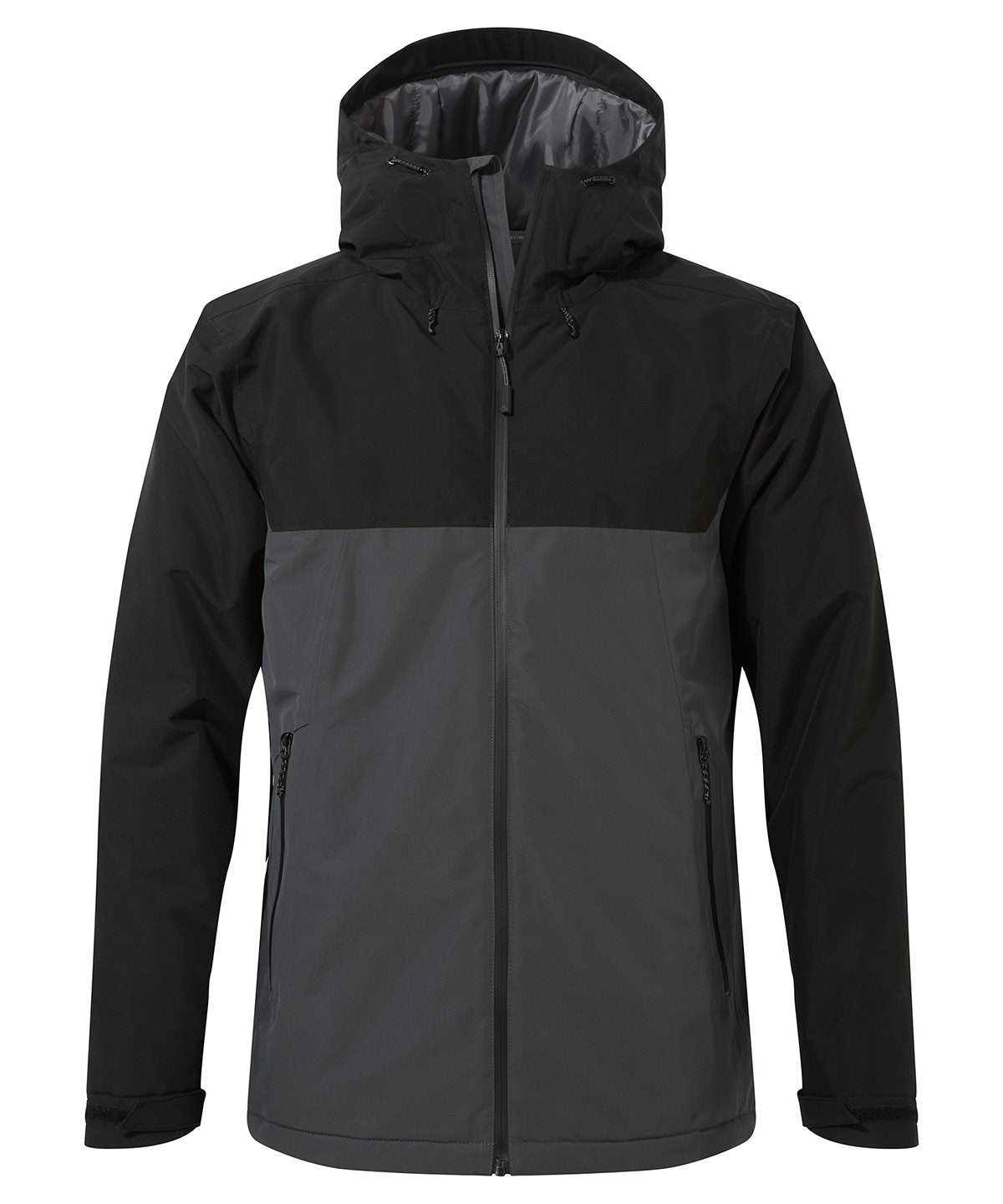 Carbon Grey/Black - Expert thermic insulated jacket - GarmentEmbroidery