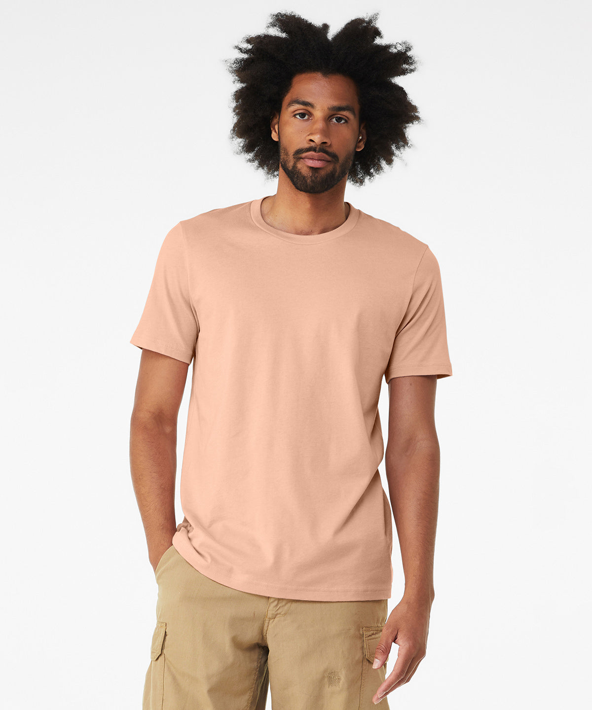 Heather Slate - Unisex heather CVC short sleeve t-shirt - GarmentEmbroidery