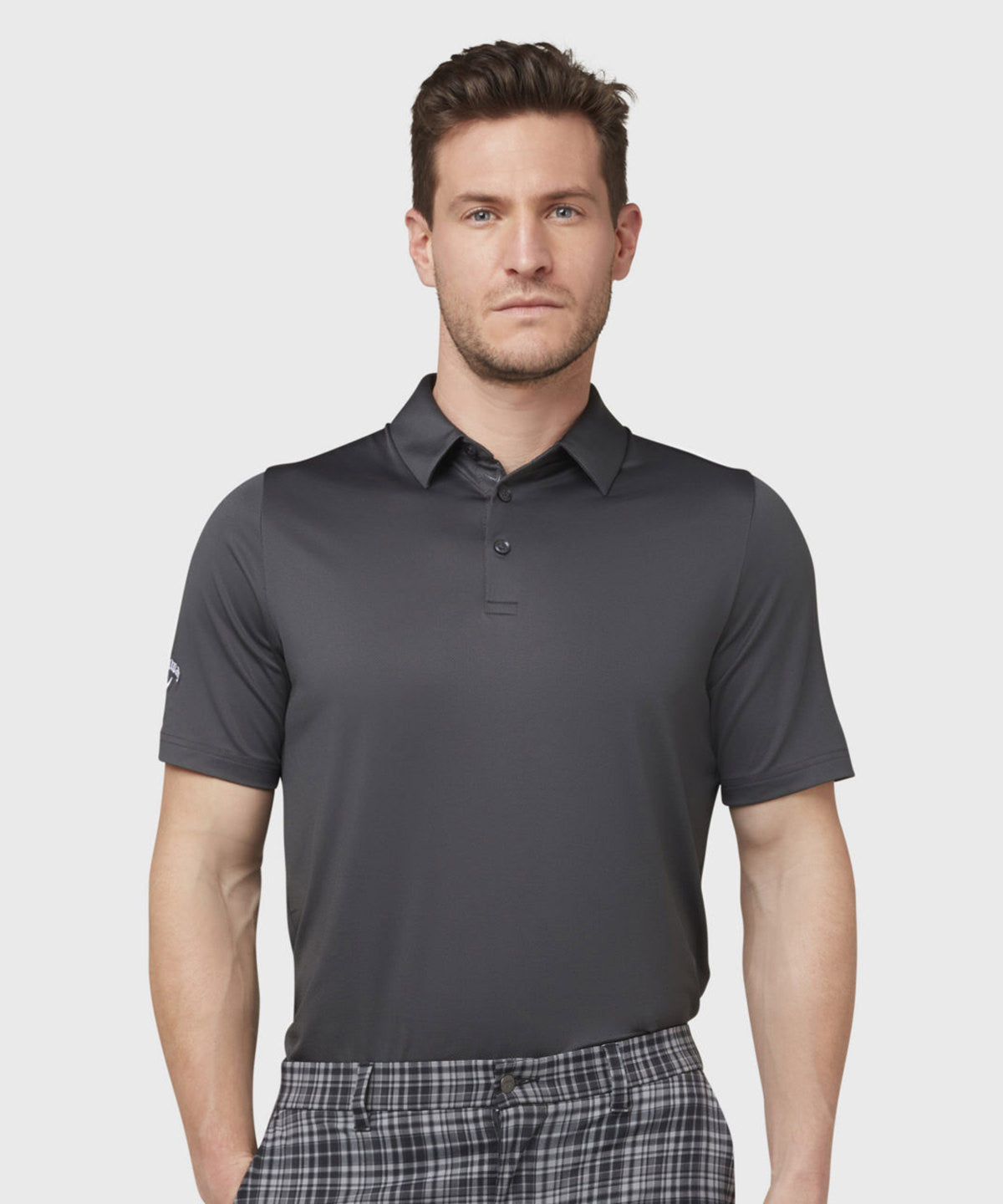 True Red - Swing Tech™ solid polo - GarmentEmbroidery