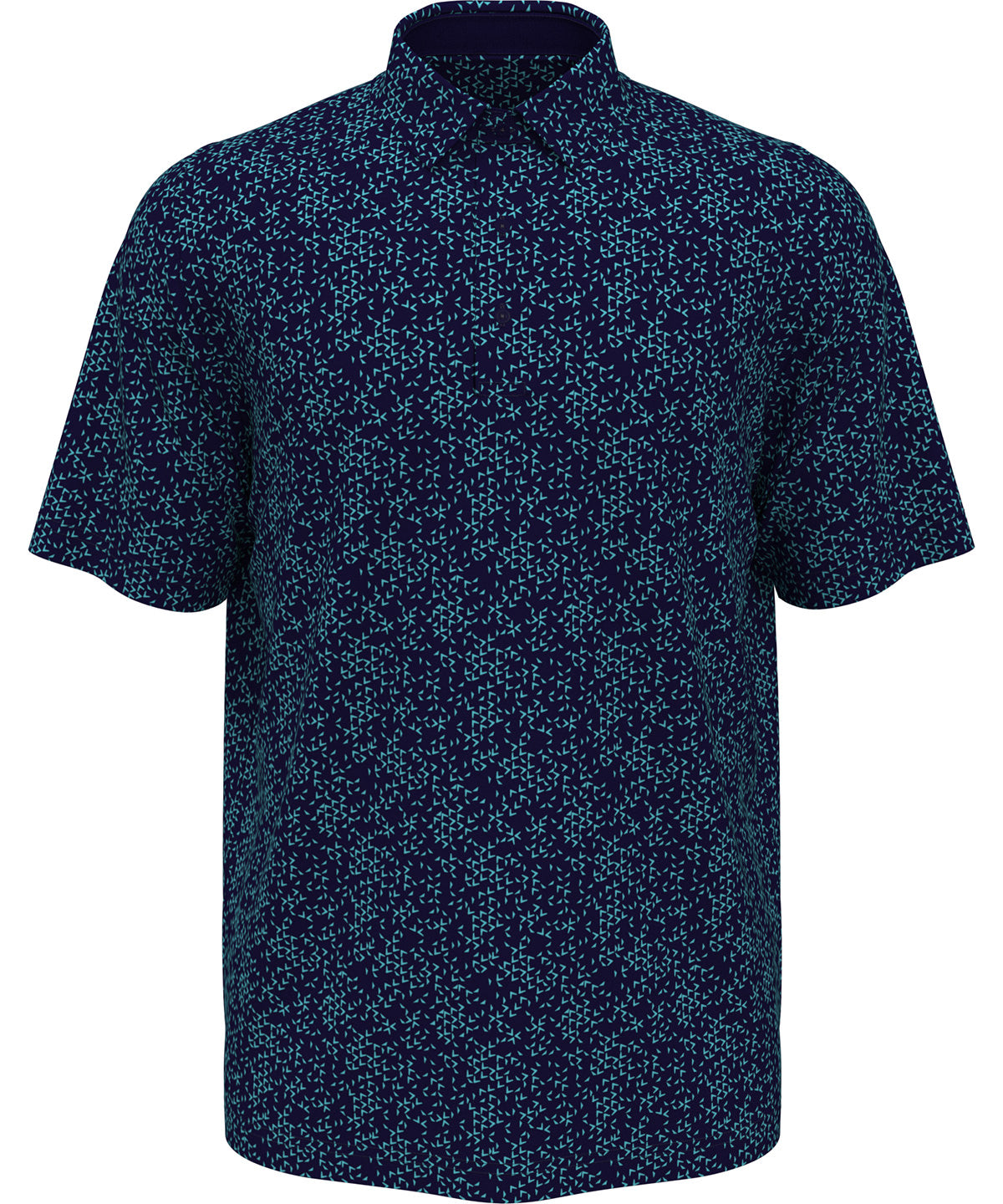 Peacoat - All-over chev polo - GarmentEmbroidery