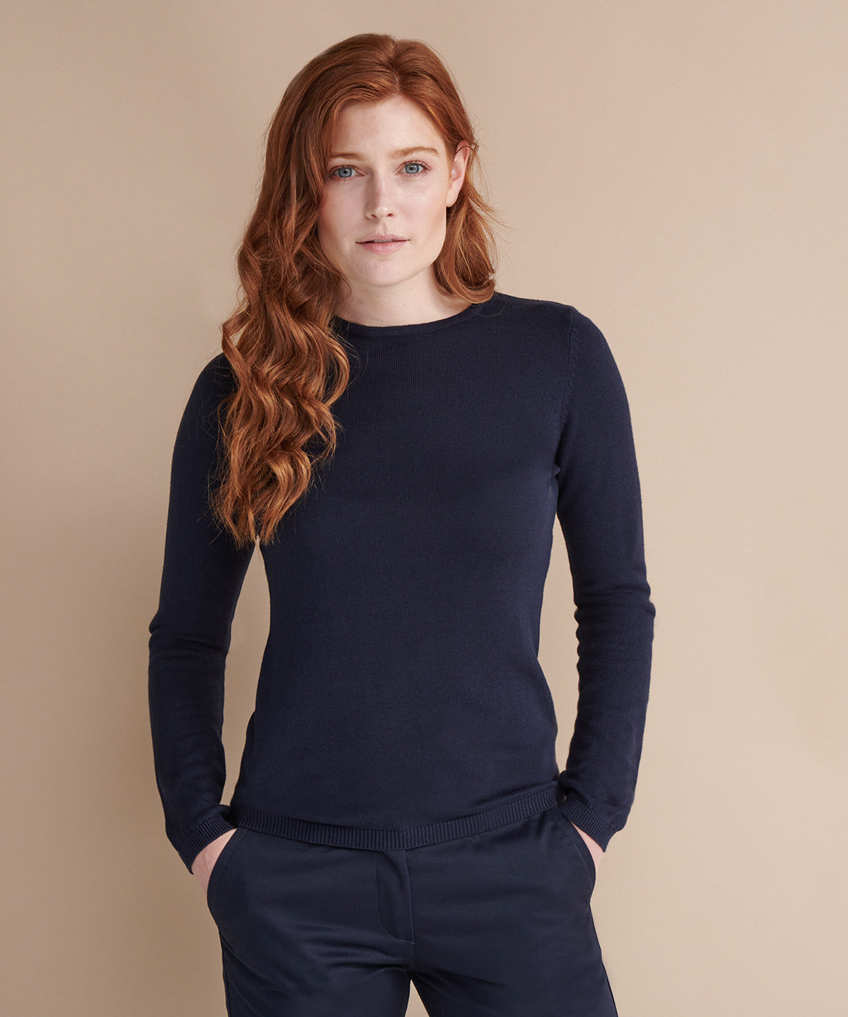 Women's crew neck jumper
