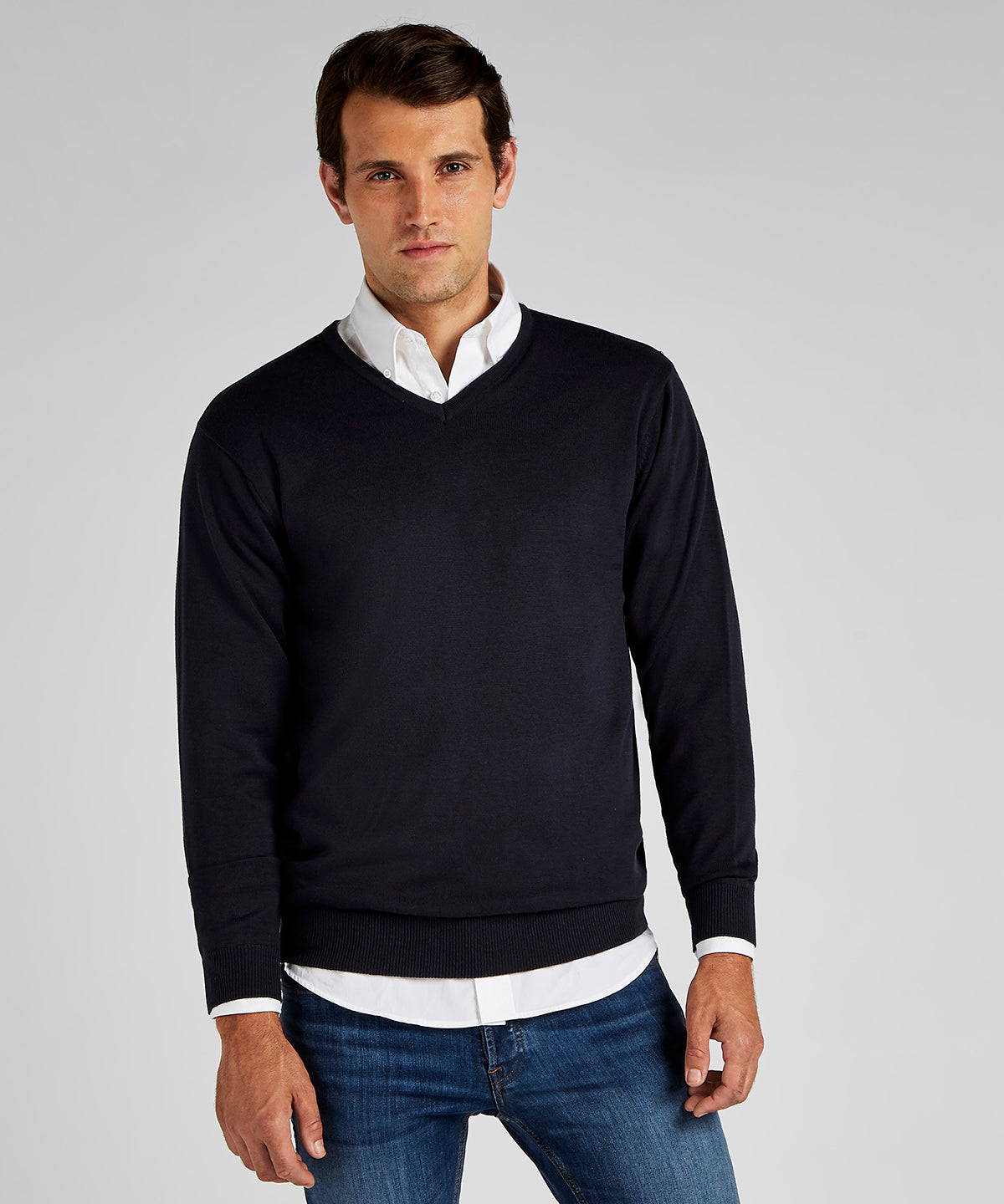 Arundel v-neck sweater long sleeve (classic fit)