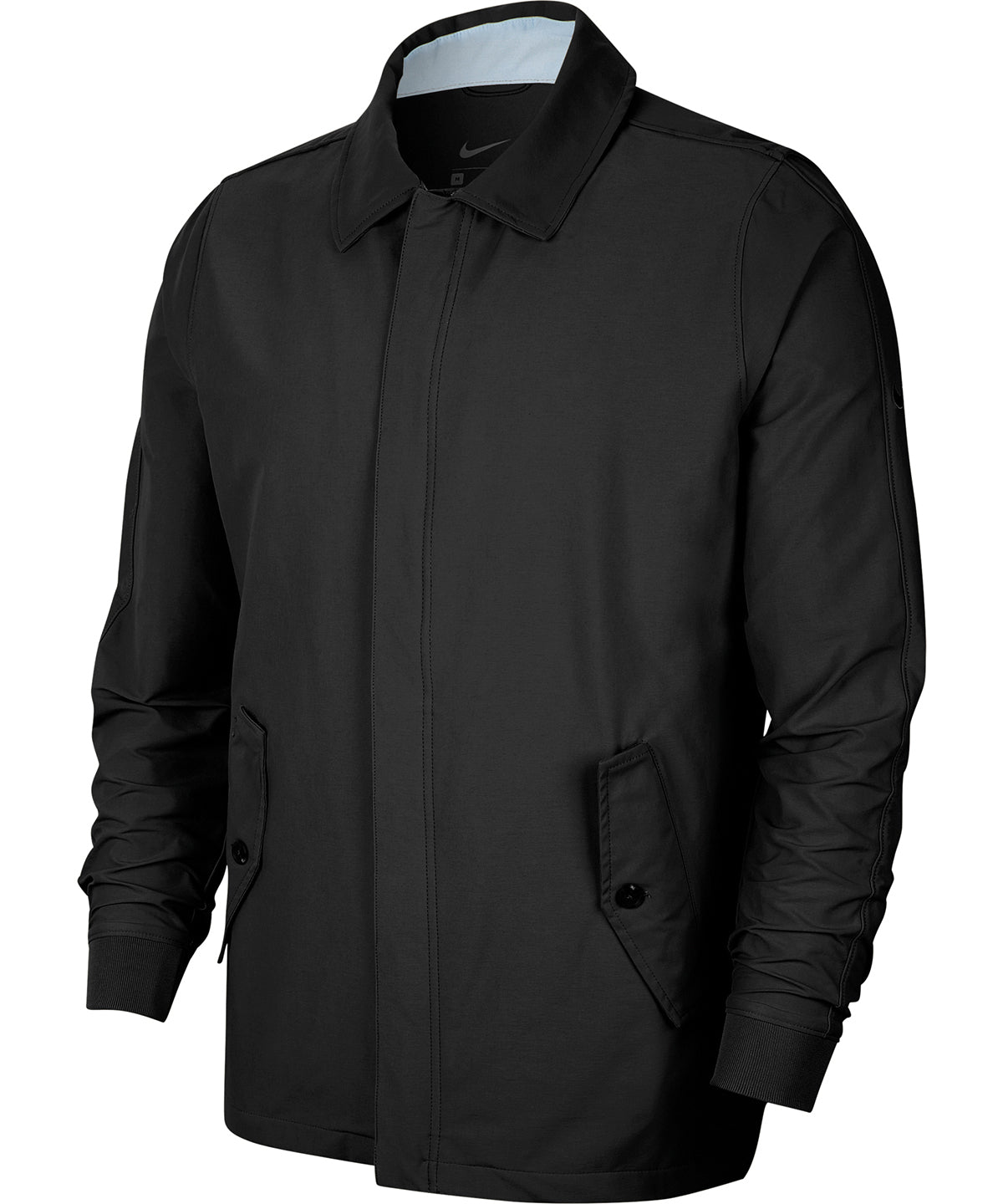 Black - Nike repel jacket player - GarmentEmbroidery