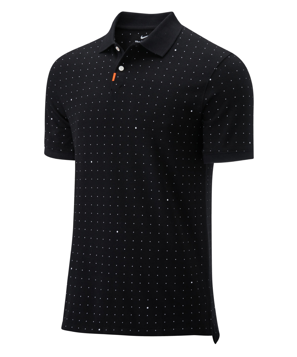 Black - The Nike polo golf space dot slim - GarmentEmbroidery