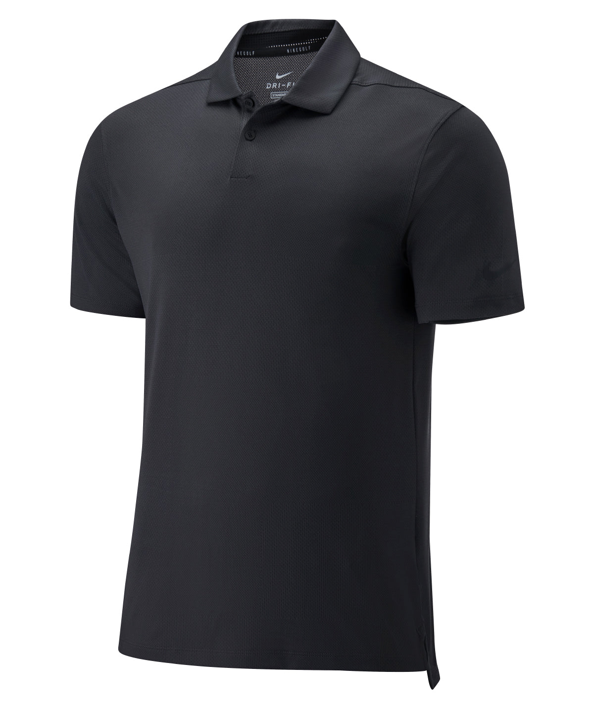Black/Black - Nike Dry Vapor jaquard polo - GarmentEmbroidery