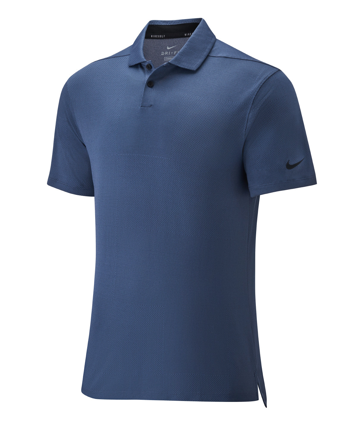 Obsidian/Black - Nike Dry Vapor jaquard polo - GarmentEmbroidery