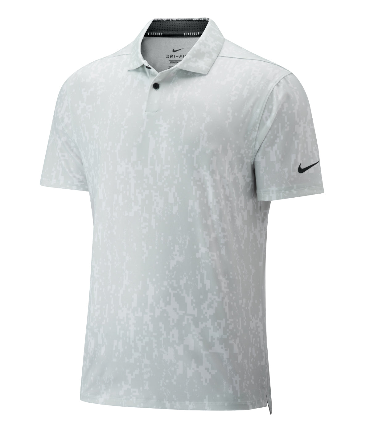 Photon Dust/Black - Nike Dry Vapor graffix polo - GarmentEmbroidery