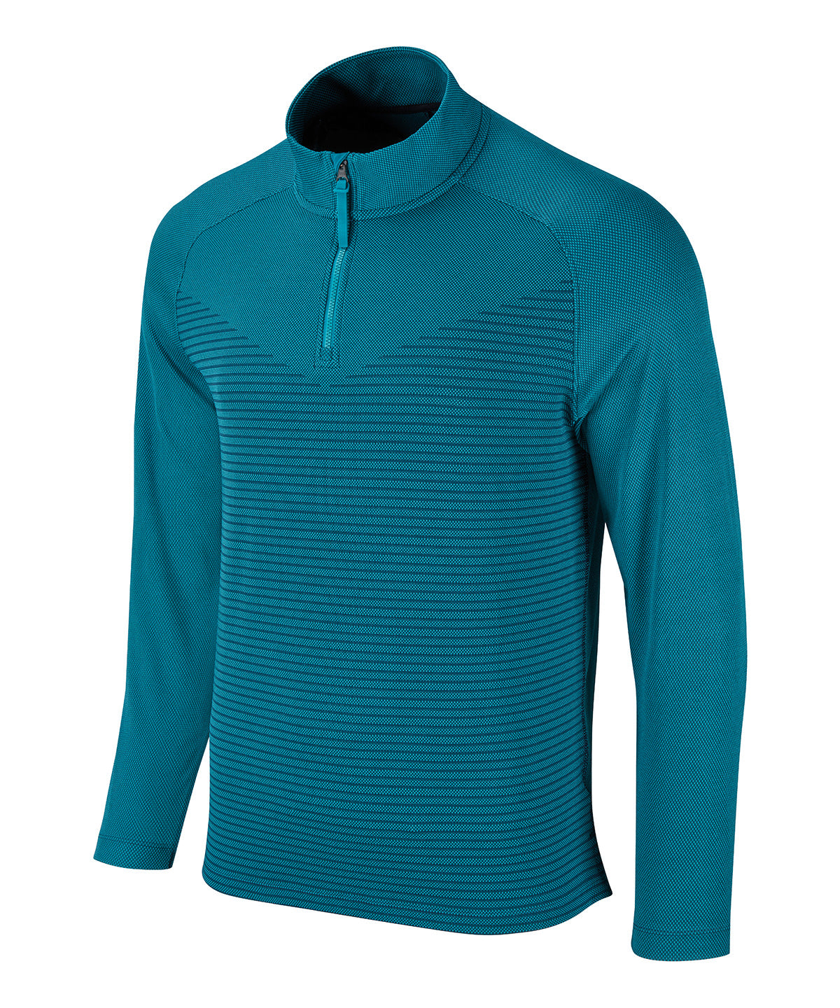 Bright Spruce/Obsidian/Black - Nike Vapor half-zip top - GarmentEmbroidery