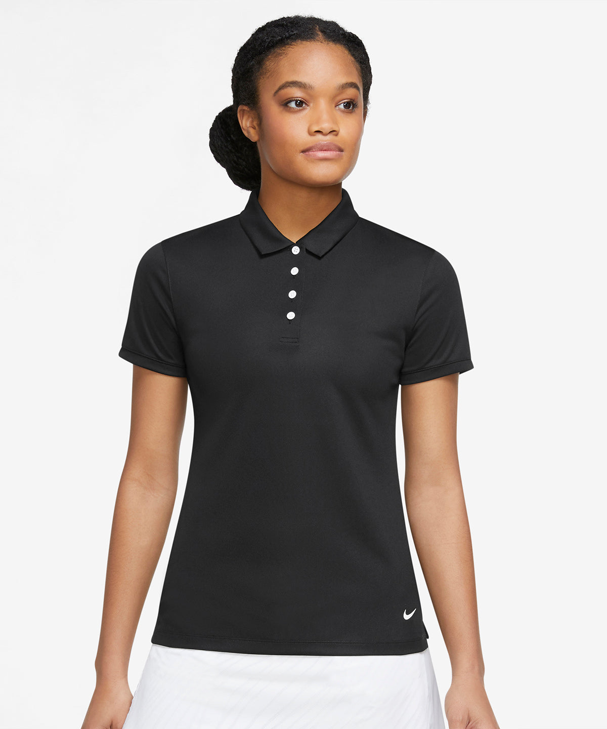 Bright Spruce/White - Women’s Nike victory solid polo - GarmentEmbroidery