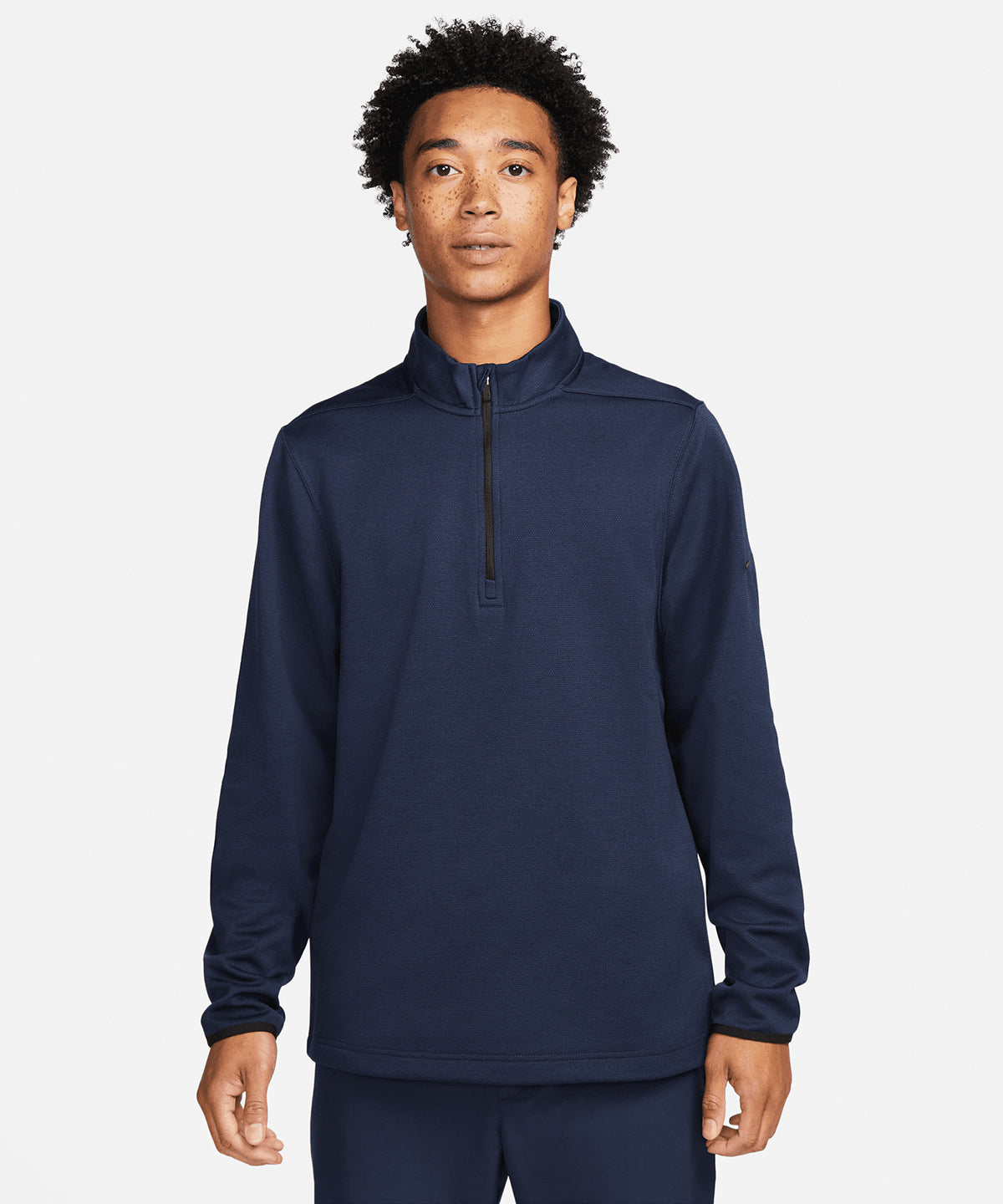 Black/Black - Nike Victory half-zip top - GarmentEmbroidery